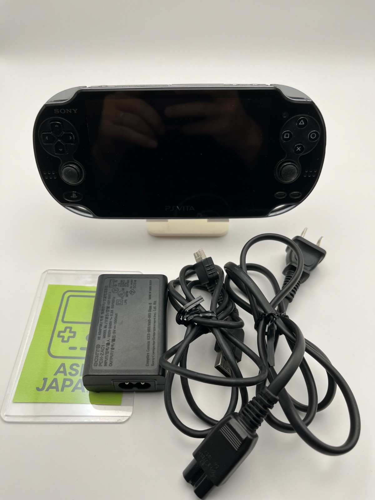 PlayStation Vita Wi-Fi model Crystal Black PCH-1000 Tested from Japan