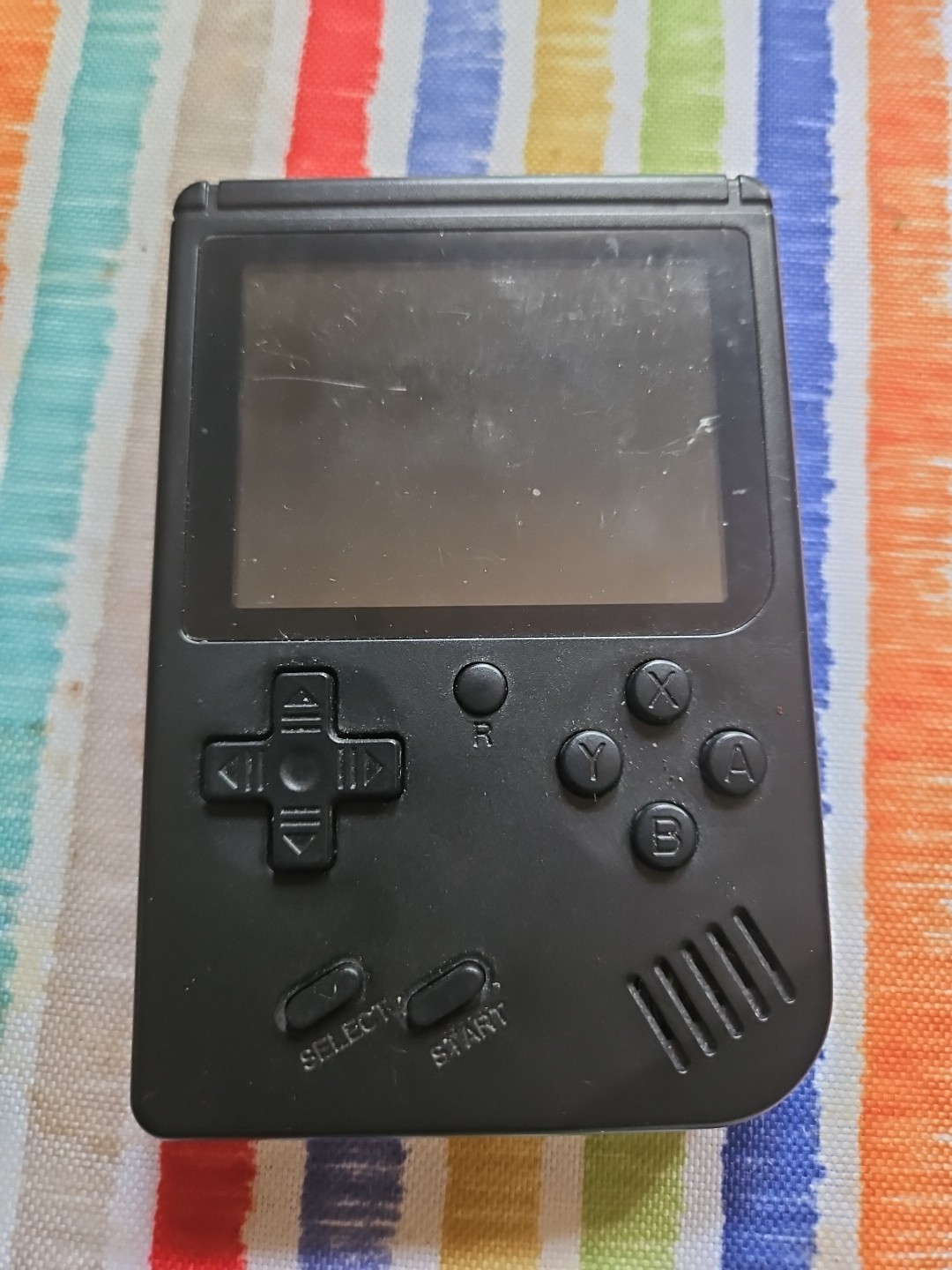 Handheld Game Console 168 Classic Games 3″ LCD Portable Video Game “Black