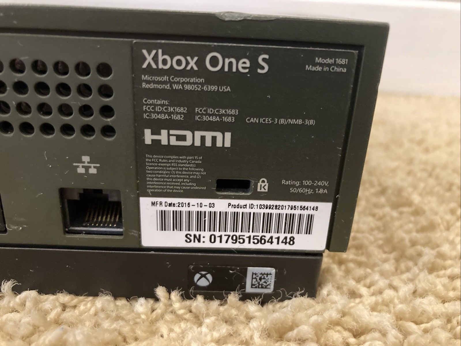 Microsoft Xbox One S Battlefield Console Bundle + Games + Cords – Tested!