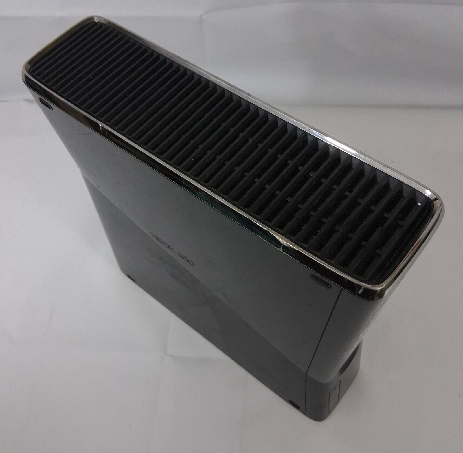 Xbox 360 S Console Model 1439 Black Slim Untested For Parts ONLY