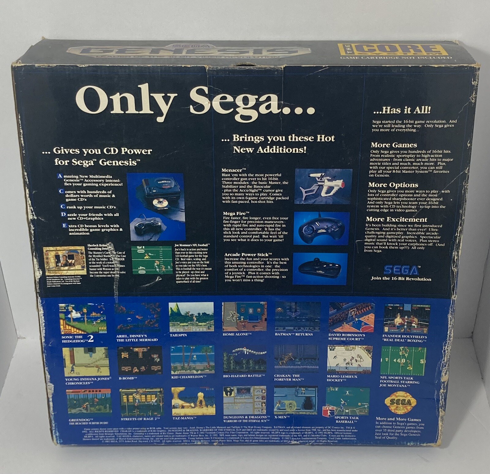 Sega Genesis Console Model 1 Bundle Core System – Complete – Tested – Authentic