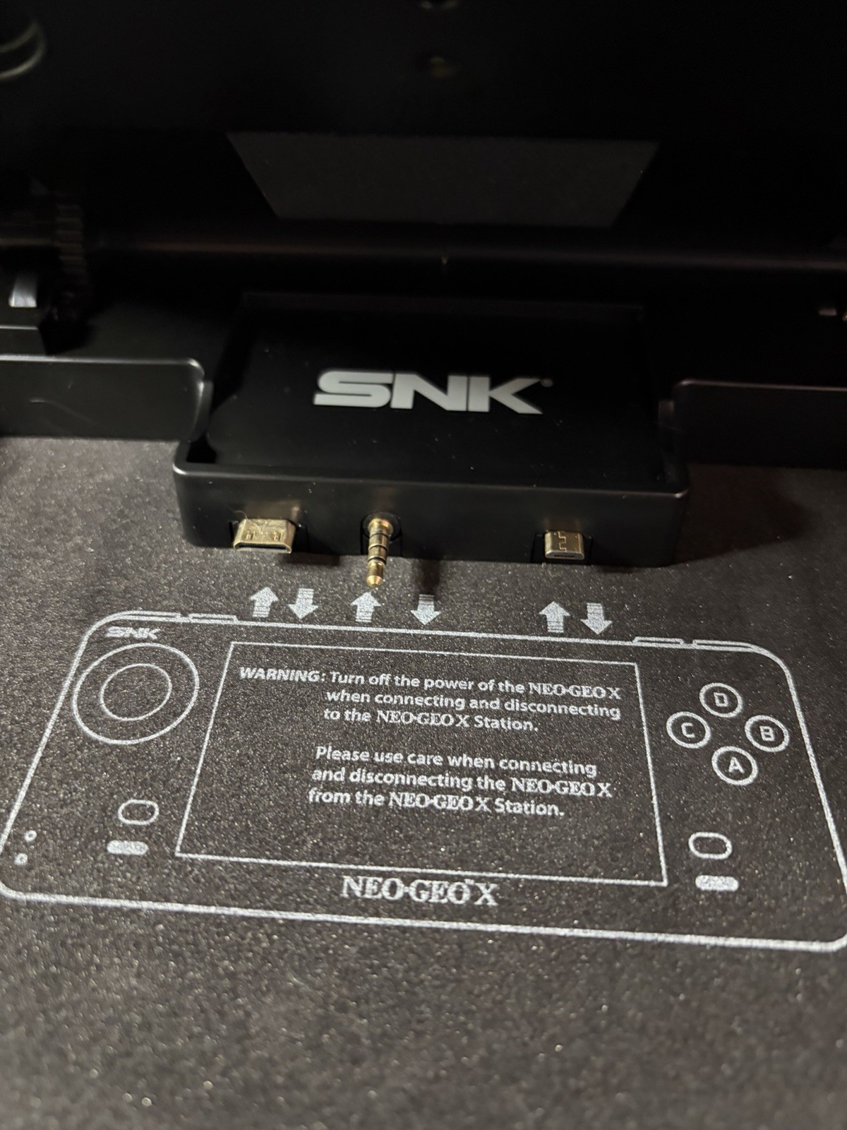 SNK NeoGeo x Handheld Console with Ninja Masters CIB Tested Retro Video Games