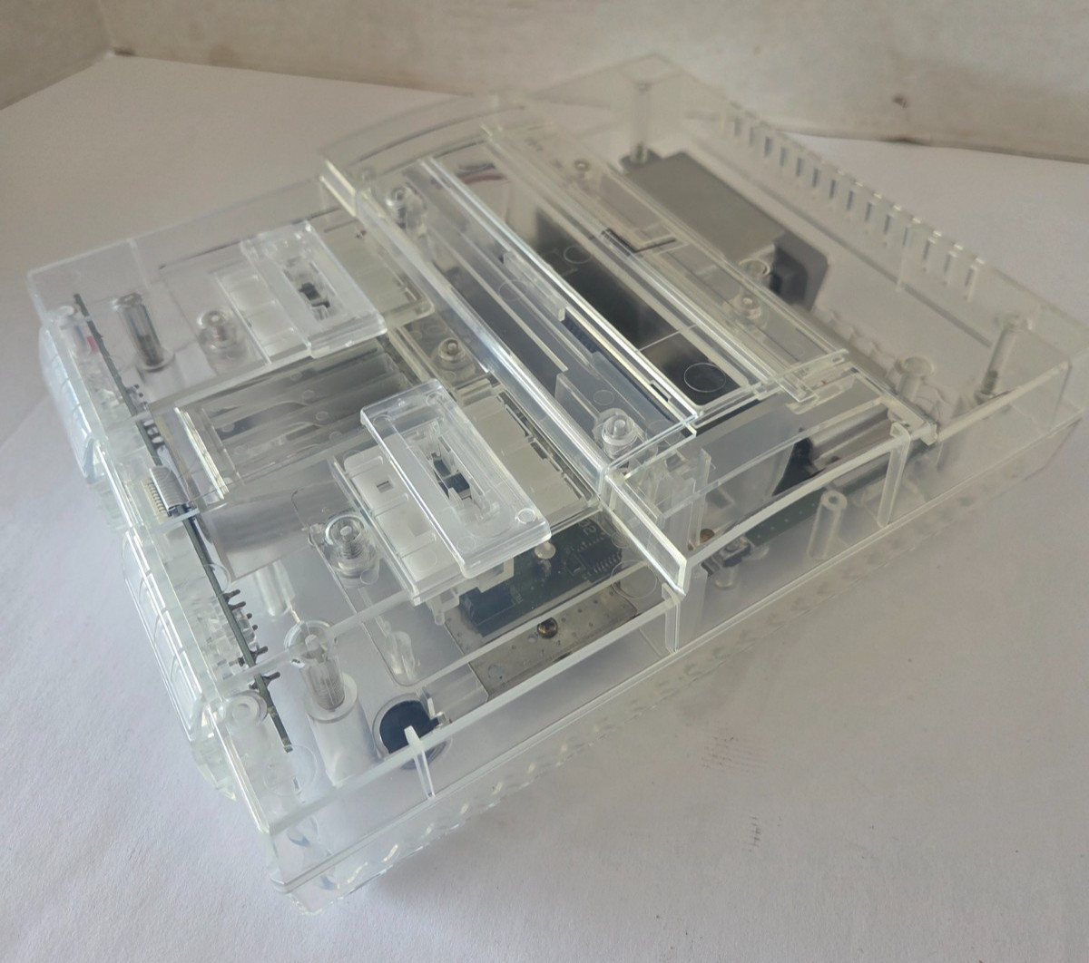 Custom Super Nintendo Console Transparent/Clear with UPGRADED power supply