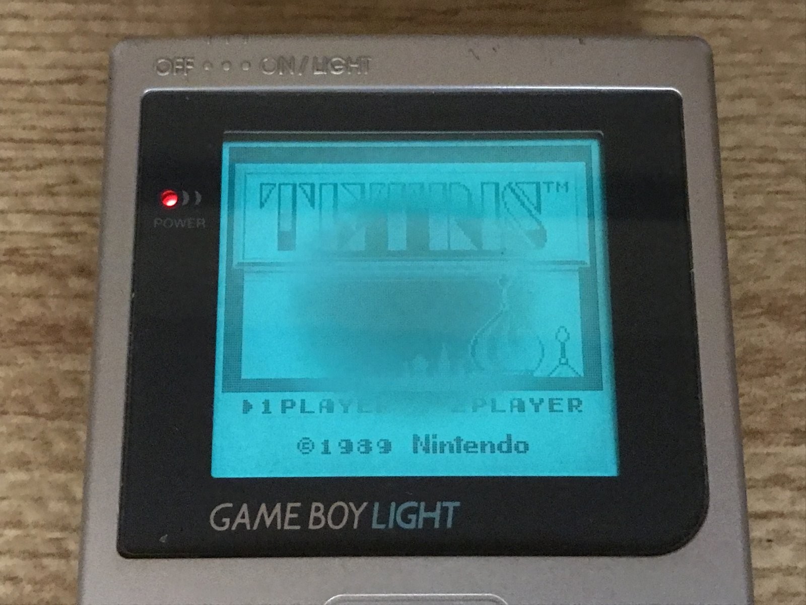 GameBoy Light Silver Console Nintendo Japan – With Defects LG9231