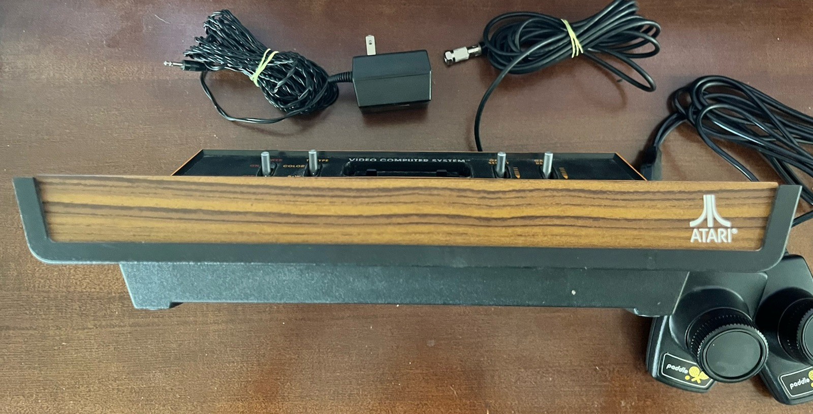 Ready to Play Atari 2600 – Cables – Controllers And More – Tested Working Great!