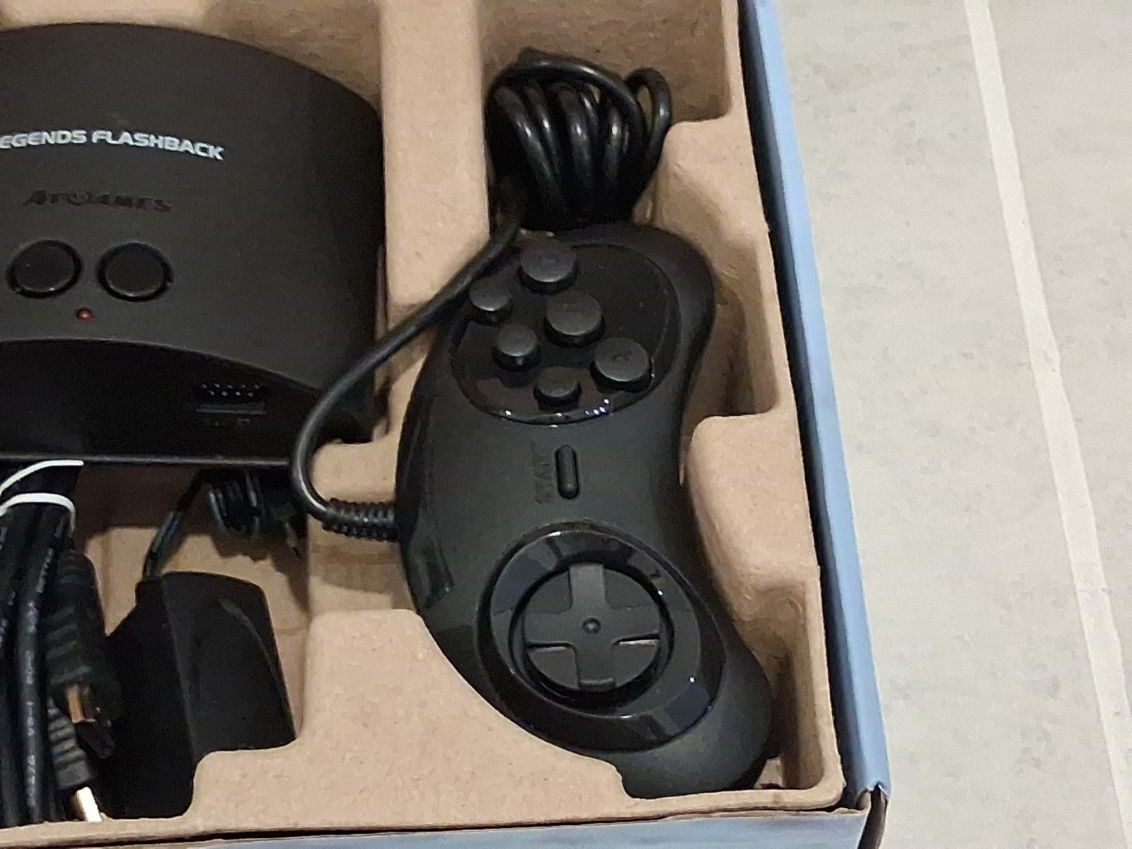 AtGames Legends Flashback HDMI Console Built-in Games with 2 Controllers