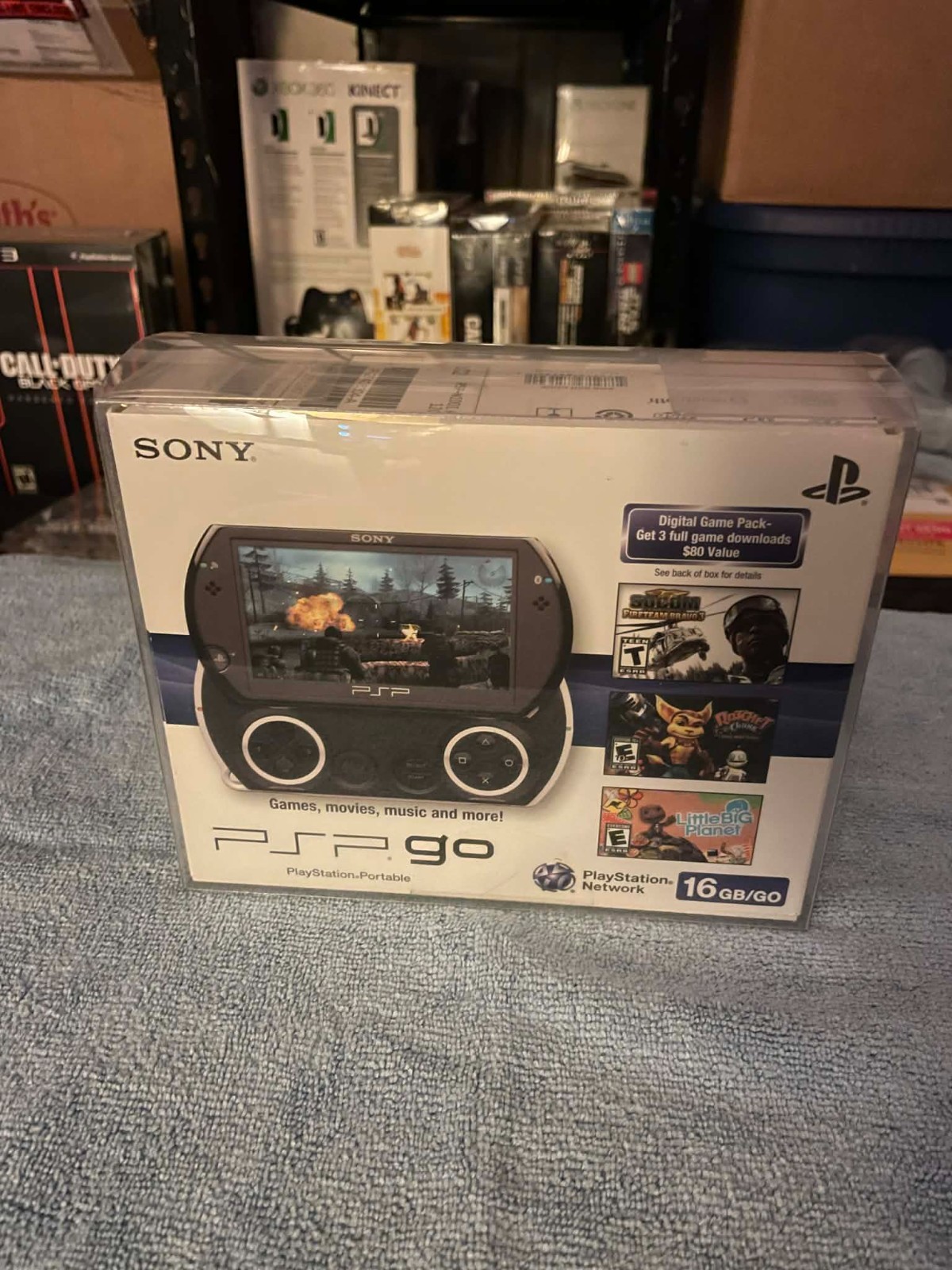 Sony PSP Go Piano Black Console PSPN1001 – BRAND NEW SEALED