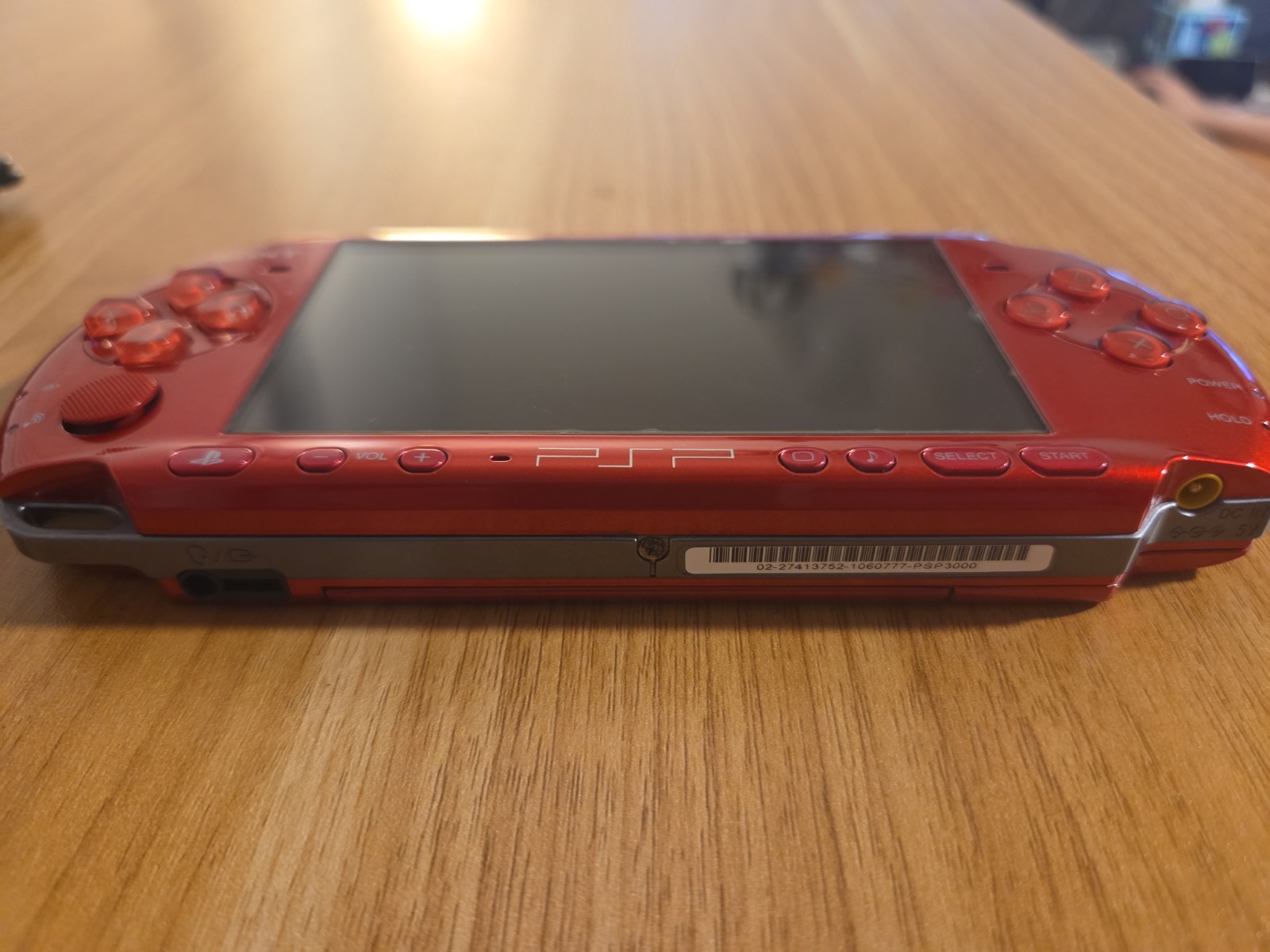 Sony PSP-3000 Radiant Red Console w/ New Battery JAPAN Tested Working