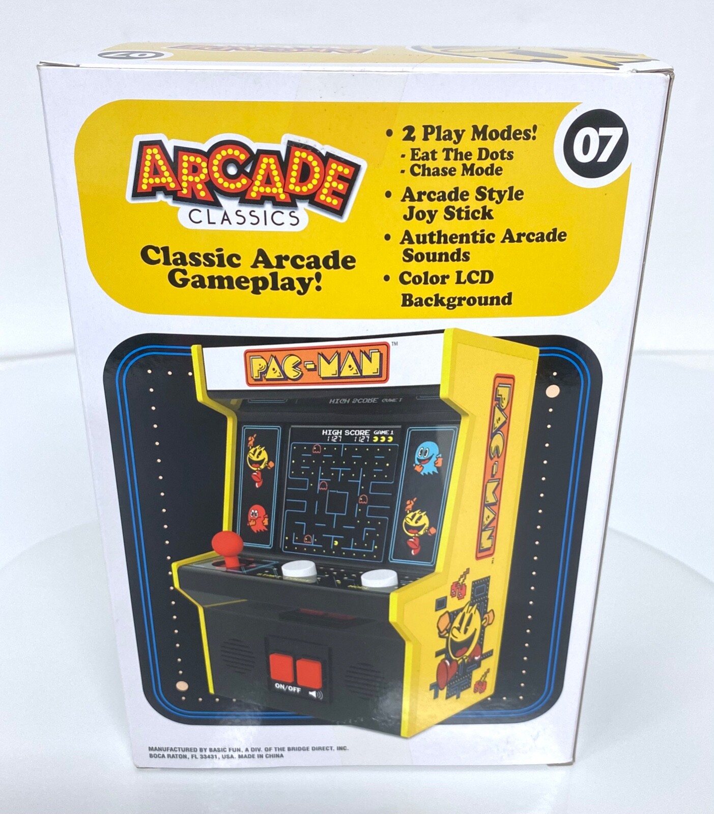 Pac-Man Arcade Classics #07 Machine Hand Held Game by My Arcade NEW