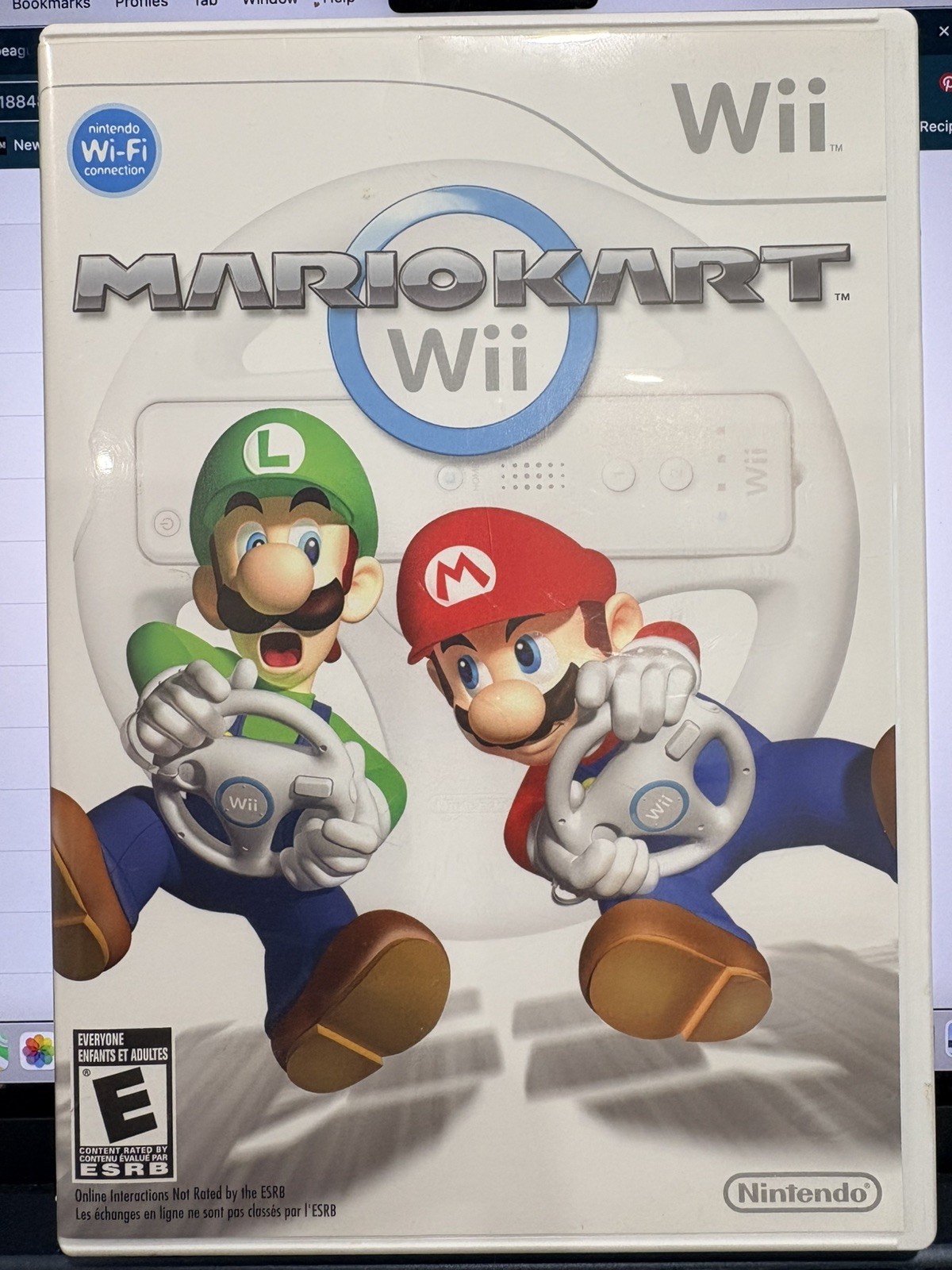 Used Nintendo Wii Disc – Mario Kart w/ Case and Booklet