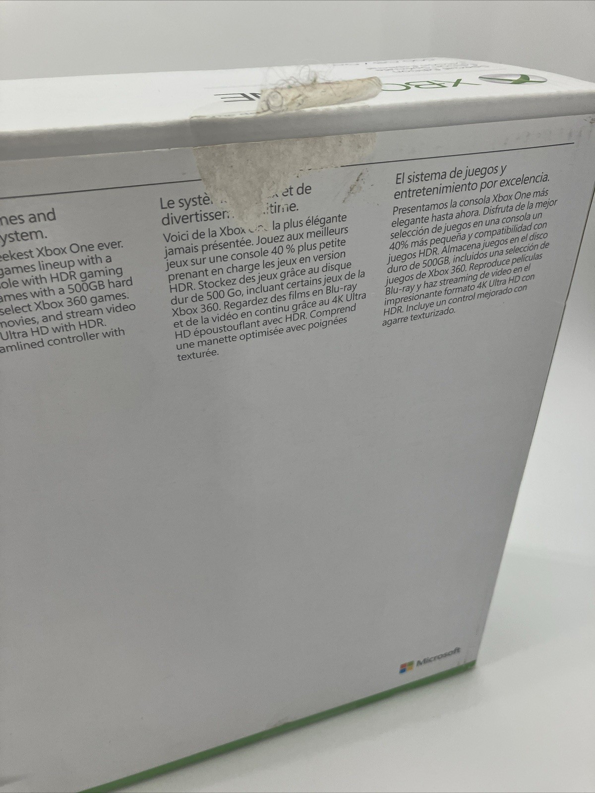 Microsoft Xbox One Battlefield BOX ONLY 500GB NO CONSOLE. Fast Shipping