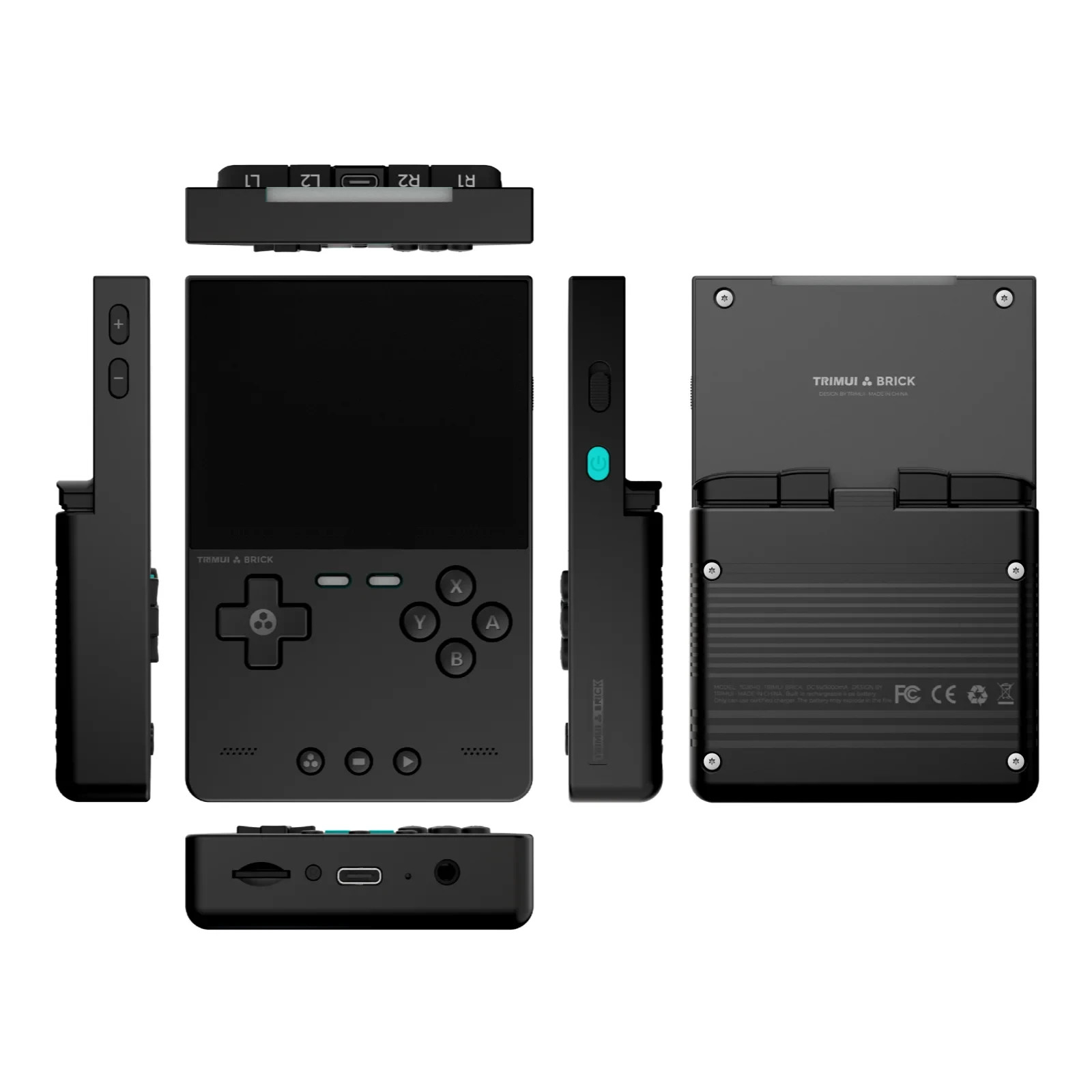 TRIMUI BRICK Handheld Game Console – 3.2” IPS Screen, A133P Chip
