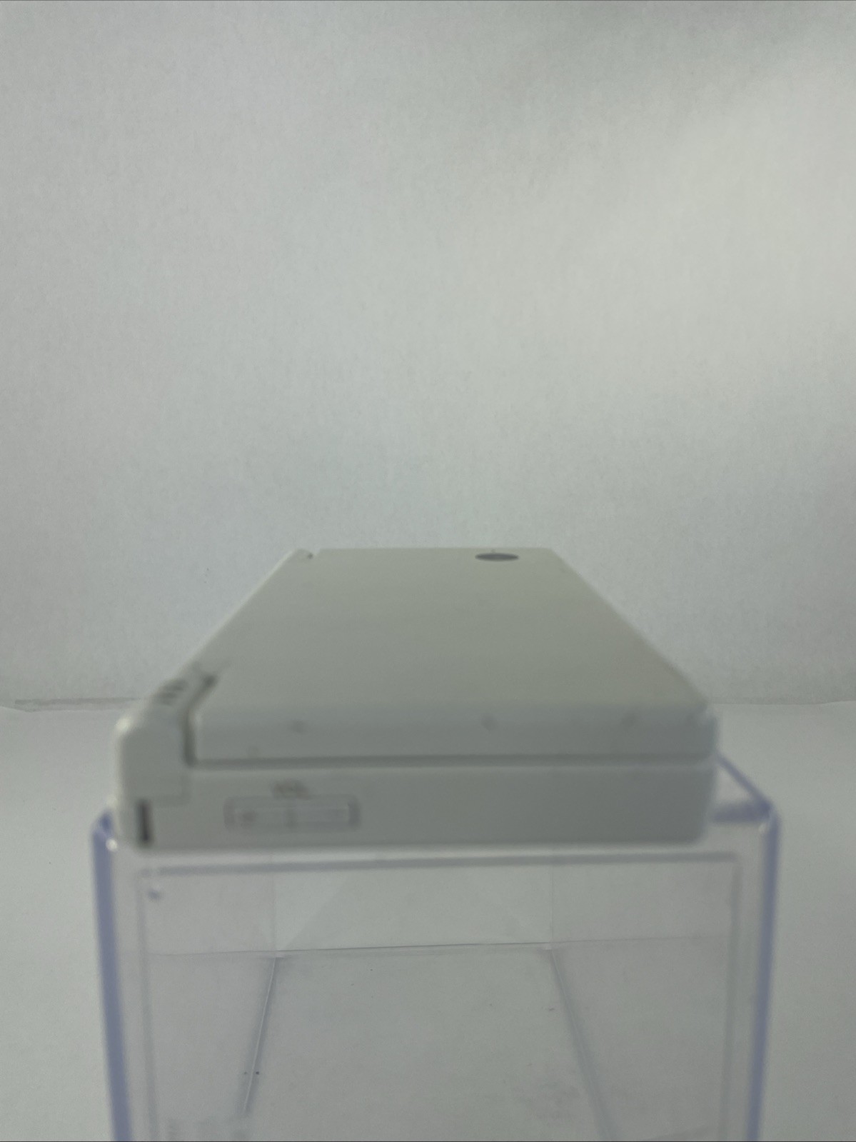 Nintendo DSi Launch Edition White W Charger And 3D Printed Stand TESTED