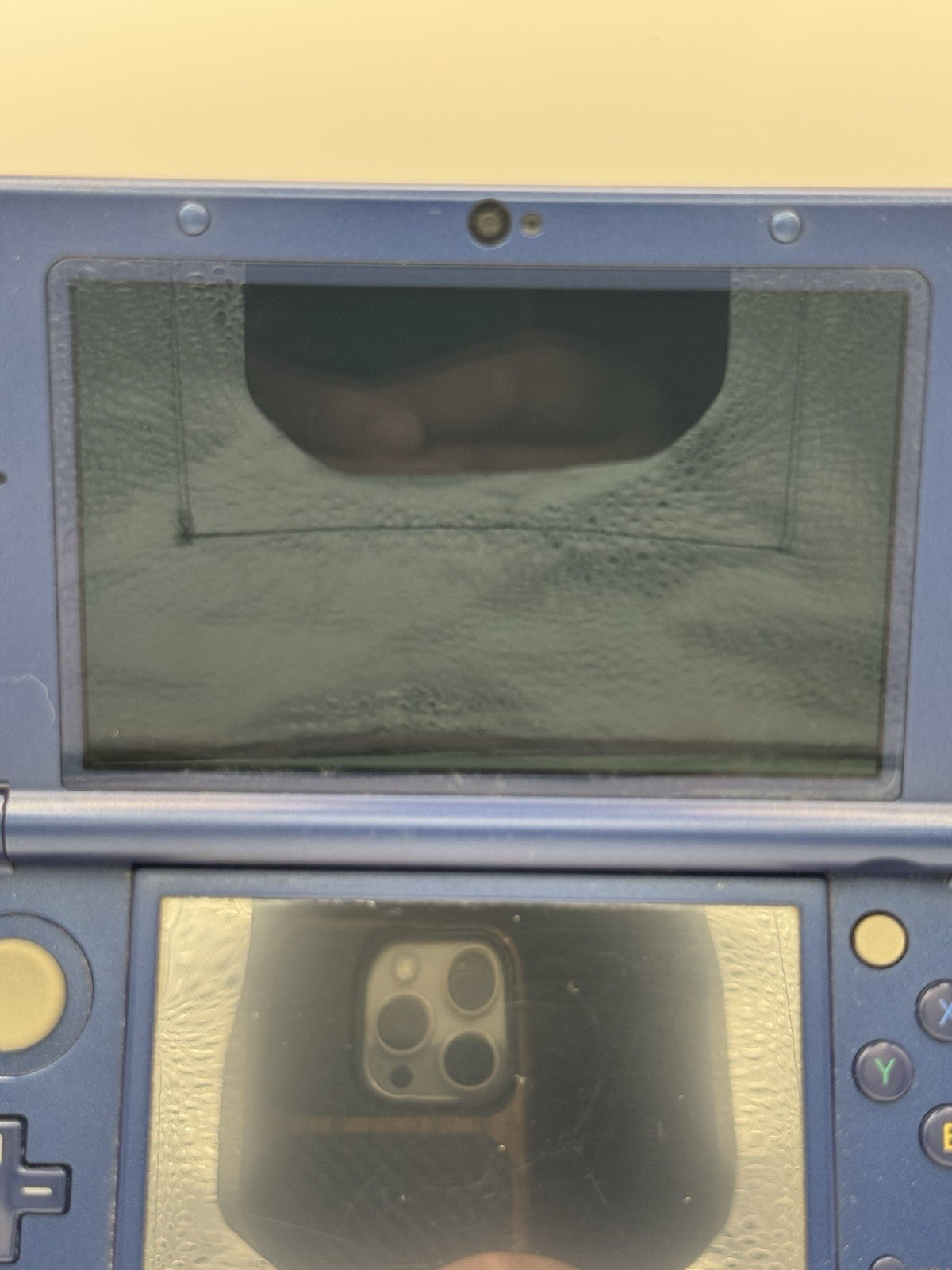 *US SELLER* Nintendo “New” 3DS Ll Metallic Blue Tested & Working With charger