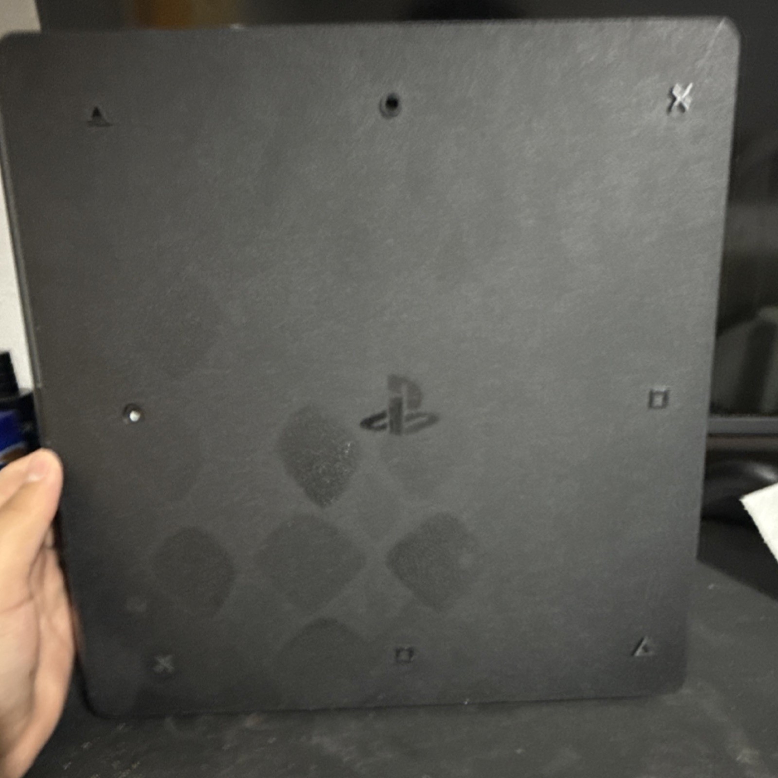 Sony PlayStation 4 Slim Custom Painted Black Multicolor Console MG377160727