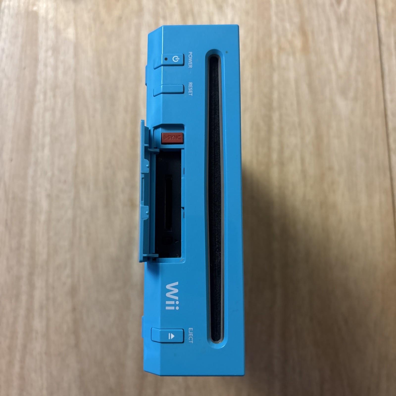 Nintendo Wii Blue RVL-101 Console Game System Working See Description Controller