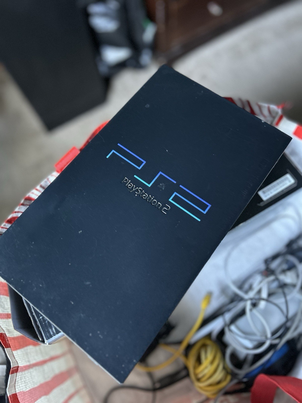 Sony PlayStation 2 PS2 Black Console NTSC-U/C SCPH-39001 USB Memory Slot