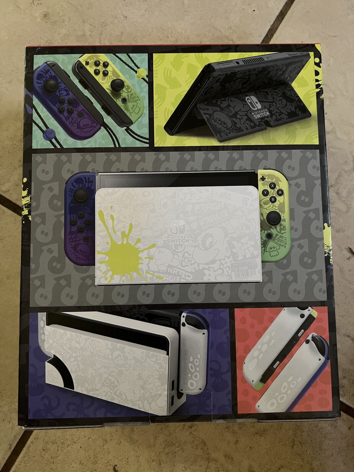 NINTENDO SWITCH OLED SPLATOON 3 SPECIAL EDITION US VER NEW IN HAND! (NO GAME)
