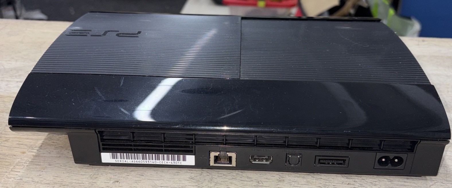 SONY CECH-4301C PS3 W/ 2 Controllers & 6 Games