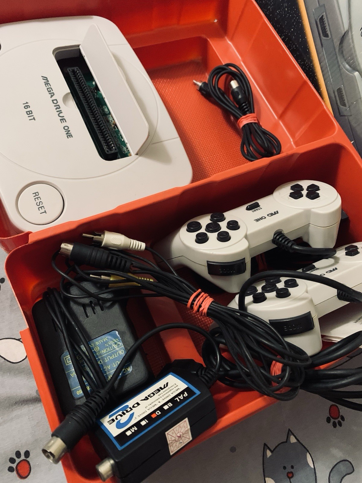 Sega Mega Drive One (Сега) 16-bit Clone (MD) Collectible Game Console (Rare)
