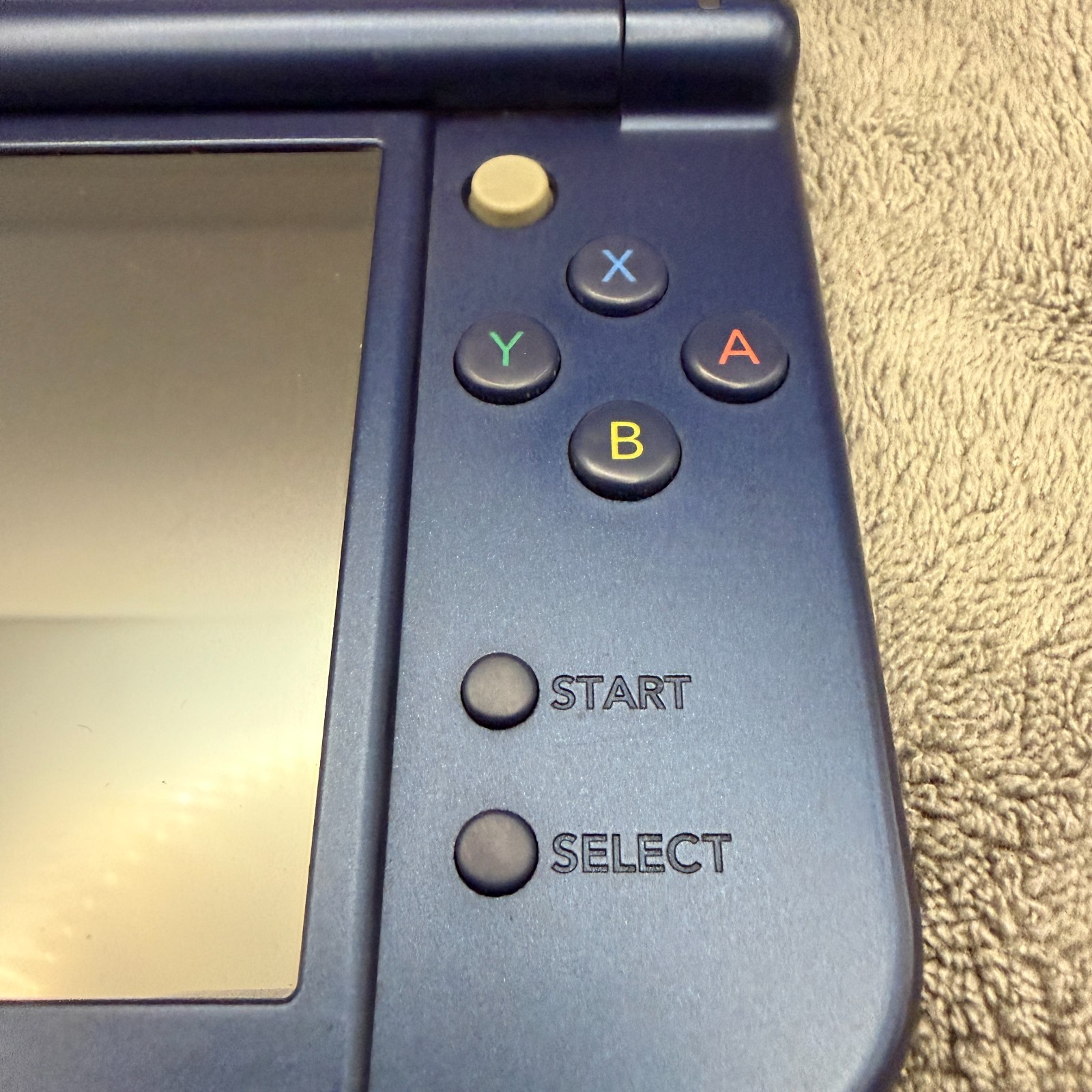 【DUAL IPS】【Excellent5】Rare New Nintendo 3DS LL XL Metallic Blue Game Console