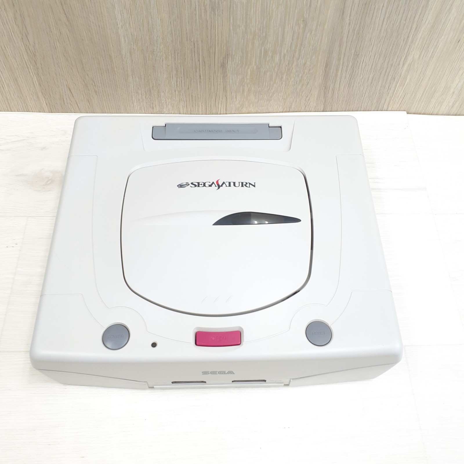 Sega Saturn console white bundle with 6 Games & 2 controllers Japan DAYTONA USA