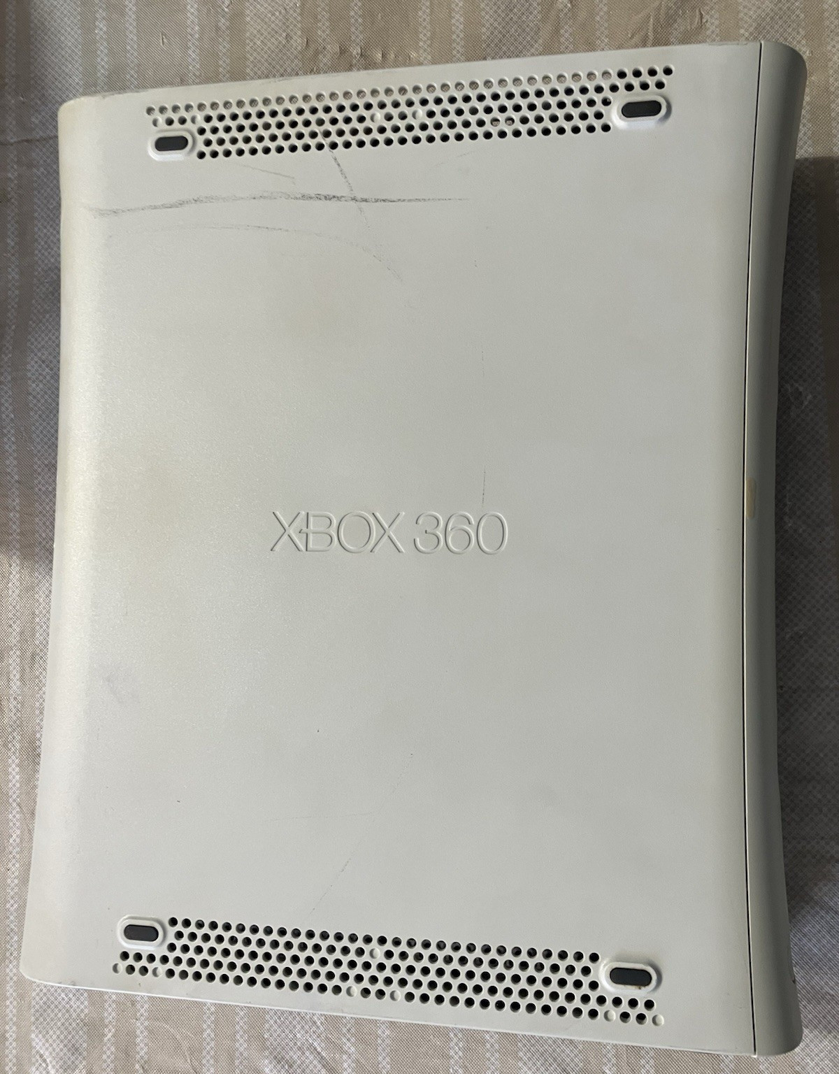 Xbox 360 White Console Microsoft For Parts Only, Bad Disc Reader