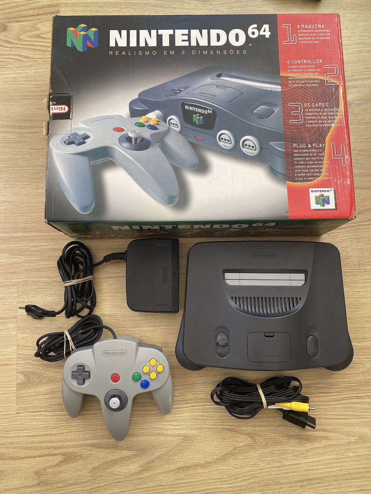 Playtronic Gradiente Brazilian Brazil Nintendo 64 N64 Console Boxed Retail Box