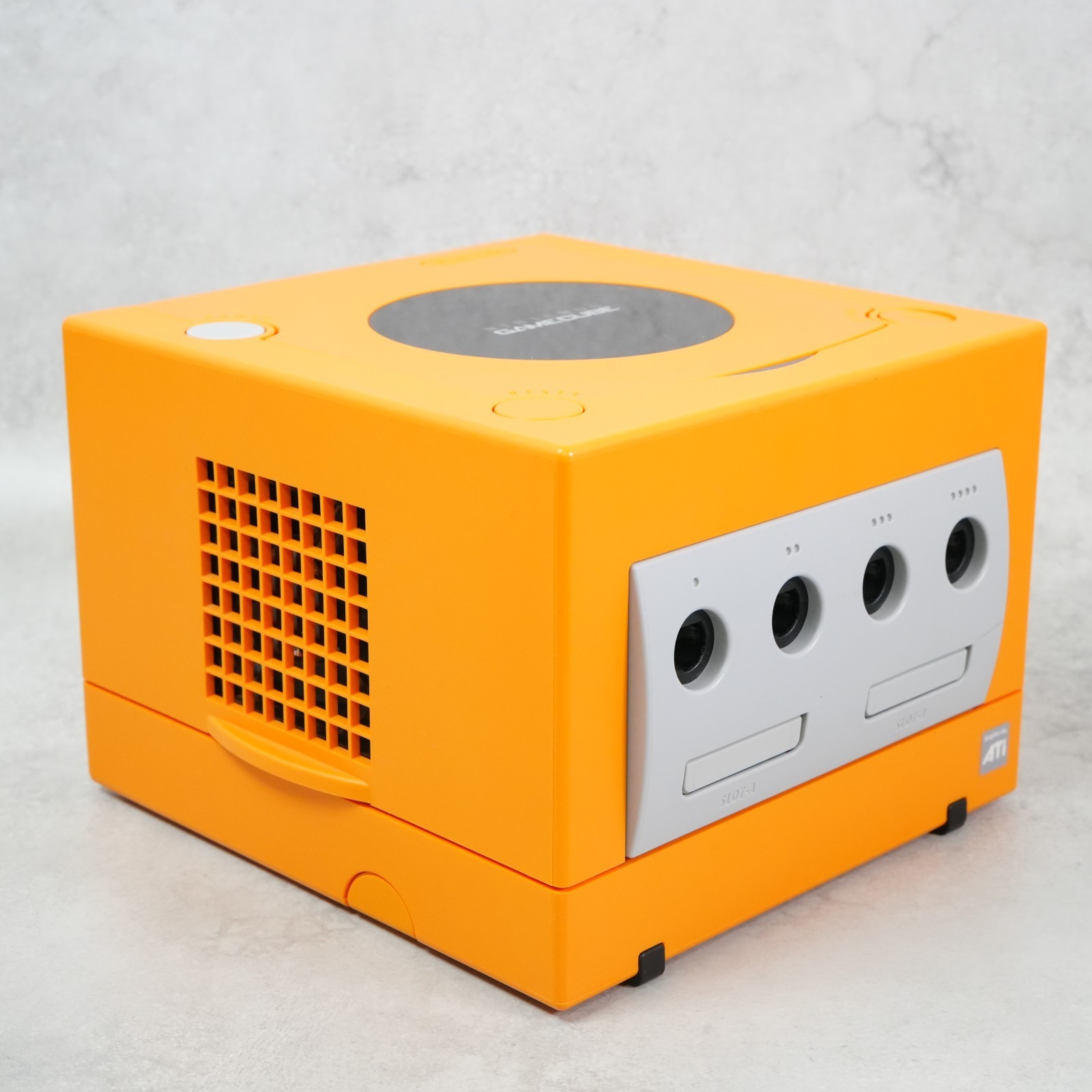 Nintendo GameCube Orange DOL-101 Console Only NTSC U-C/J Region Switch Mod