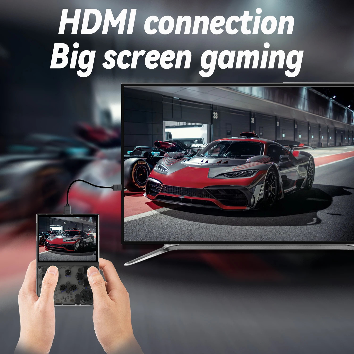 RG35XX Handheld Video Game Console Linux System 3.5-Inch OCA Screen 2600Mah Port