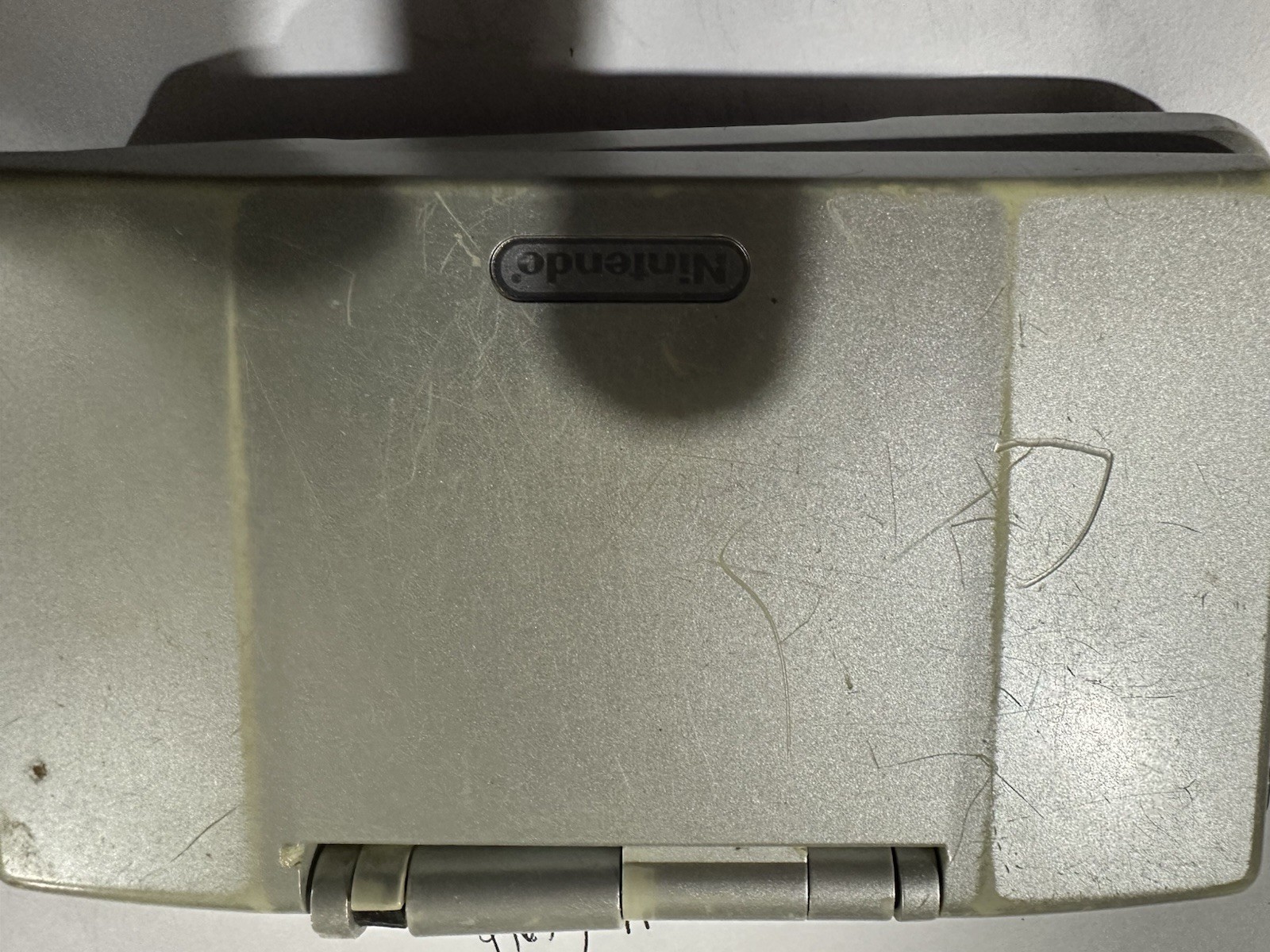 Gameboy Pocket Gray/Grey With Mega Man
