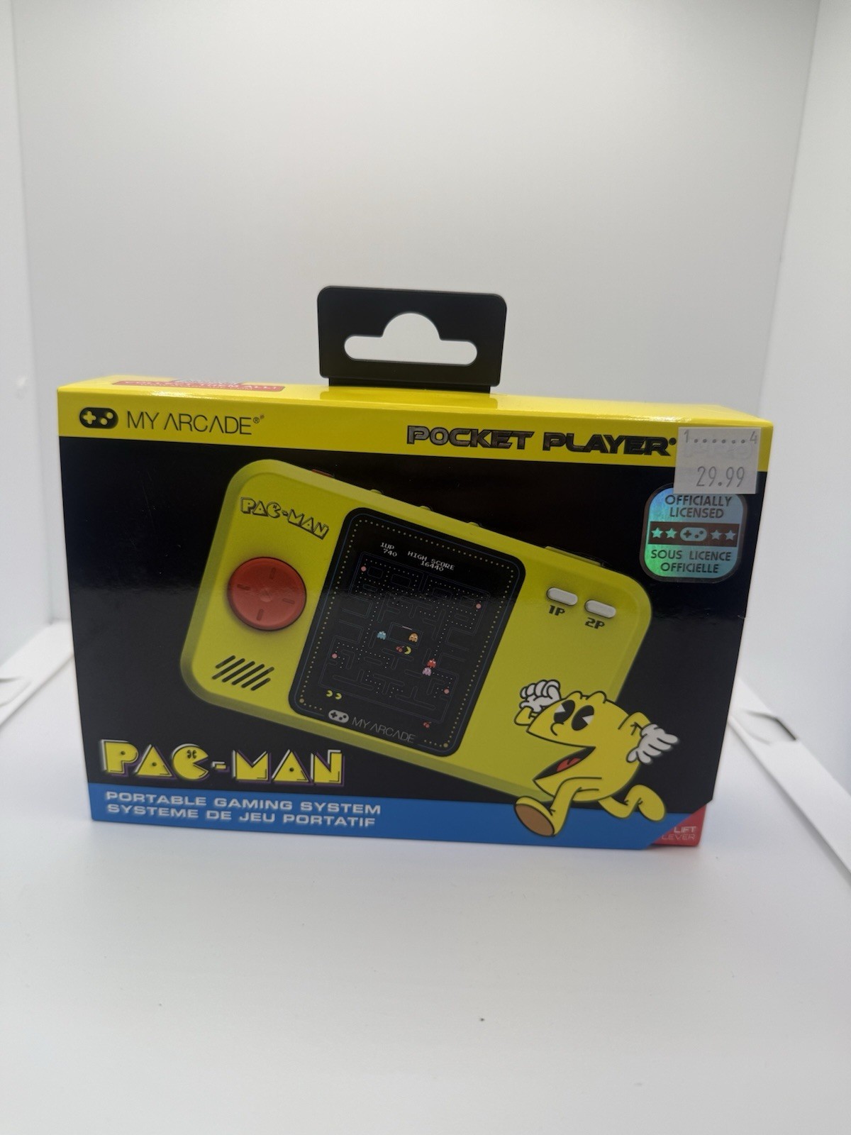 My Arcade Pocket Player Pro PAC-MAN Handheld System USB-C 720p NTSC-U/C 2024