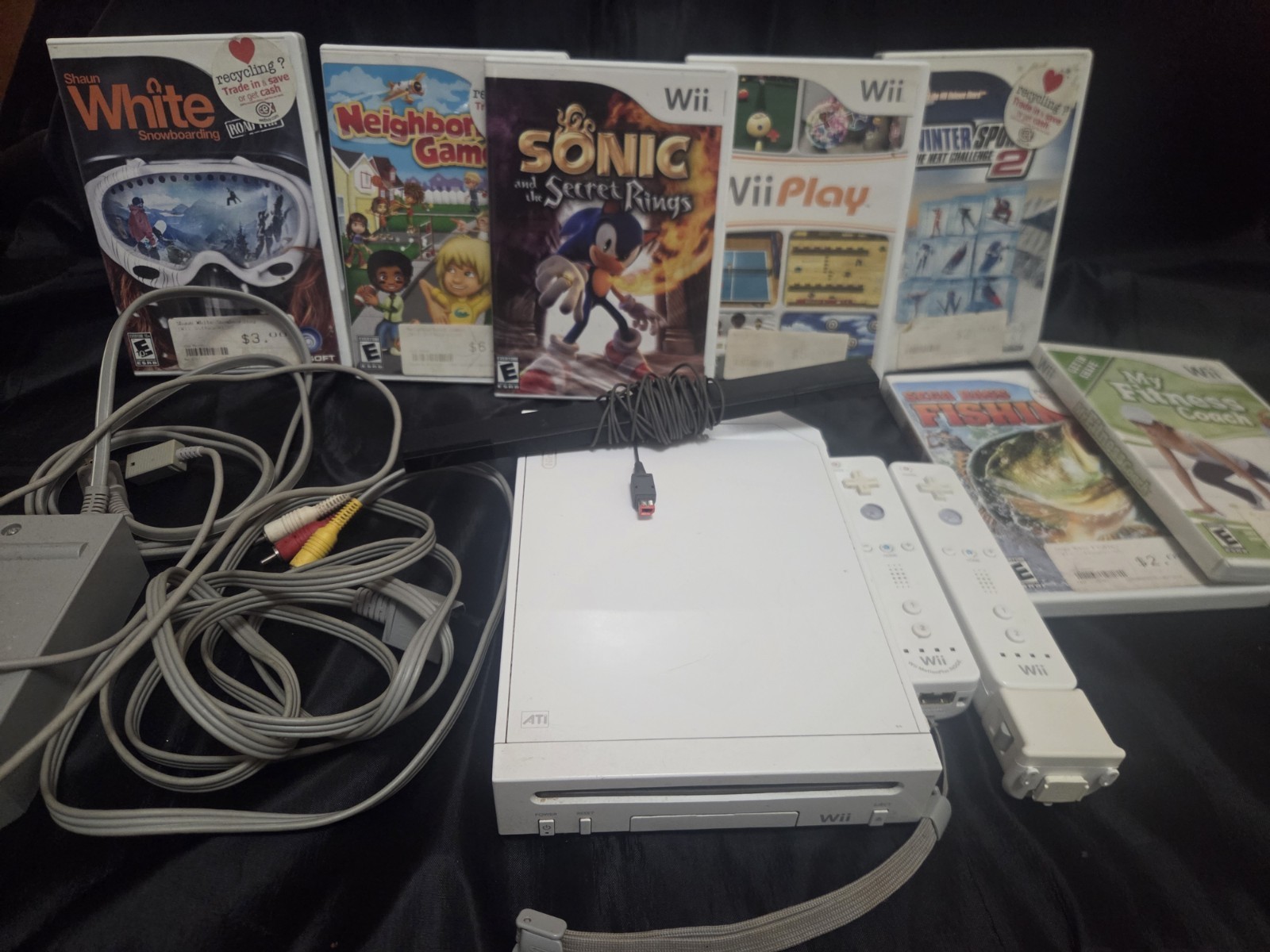 Nintendo Wii Console, Games, and Accessories