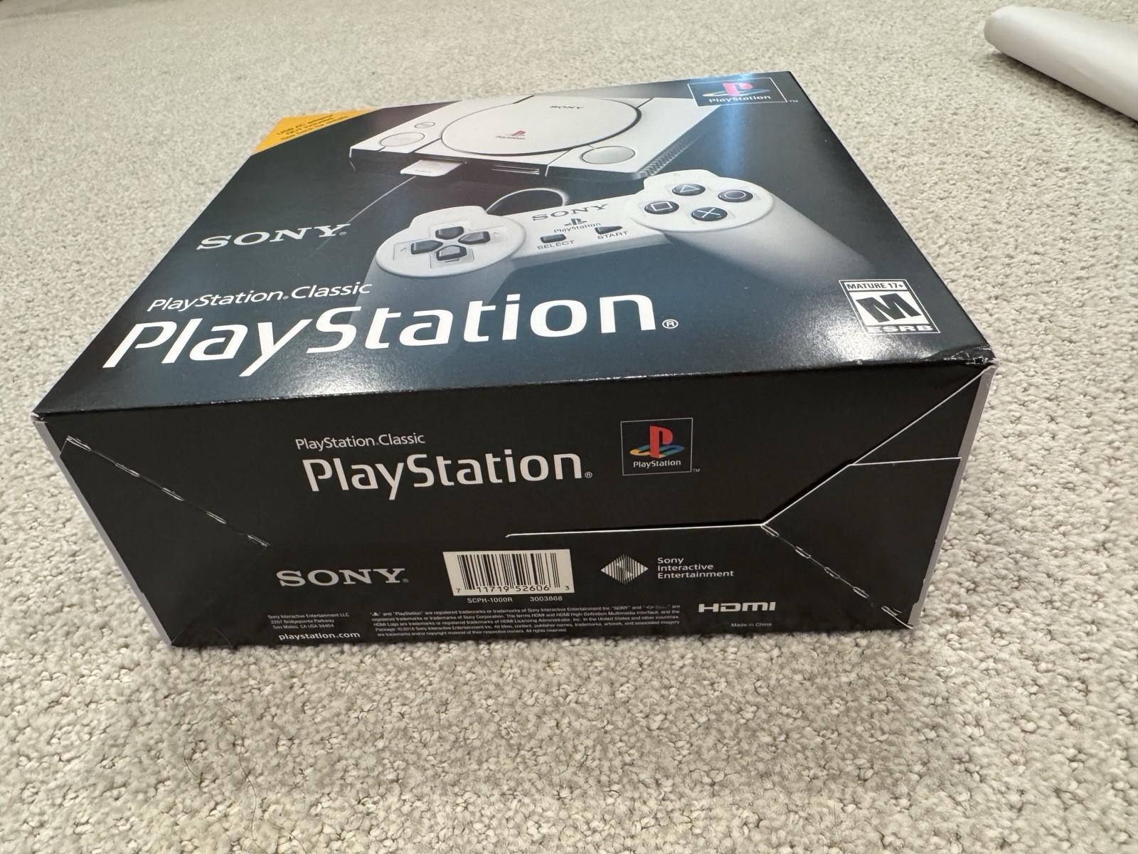 Authentic Sony PlayStation Classic Mini 2018 Edition Console PS1 – NEW/SEALED!