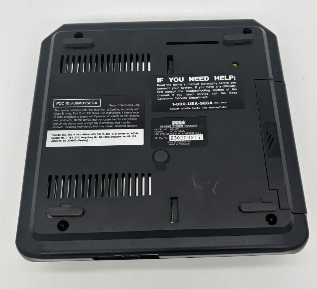 Original OEM Sega Genesis System Model 2 Console Complete Bundle Tested
