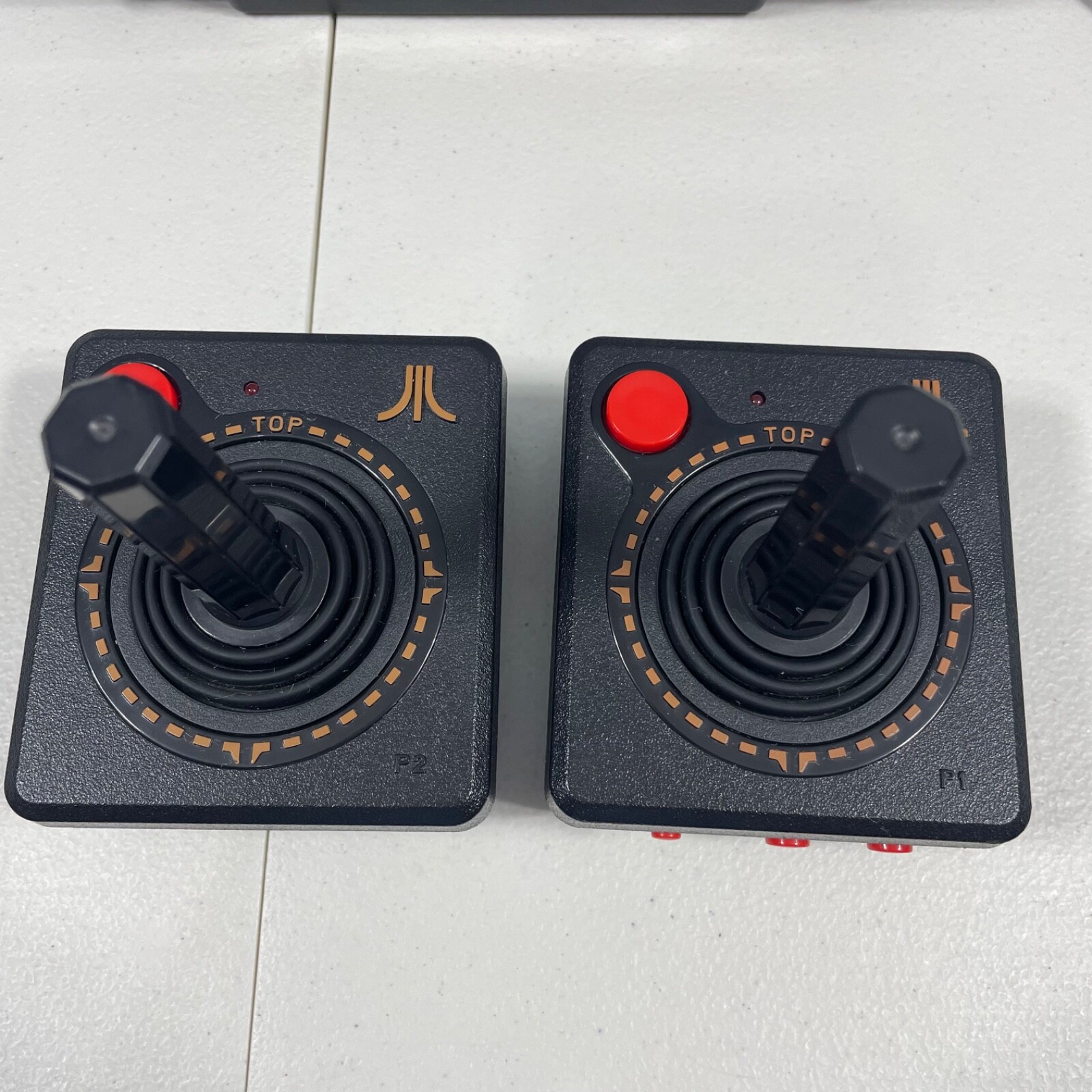 ATARI FLASHBACK 4 Console Wireless With Cables 2 Controllers Tested Working