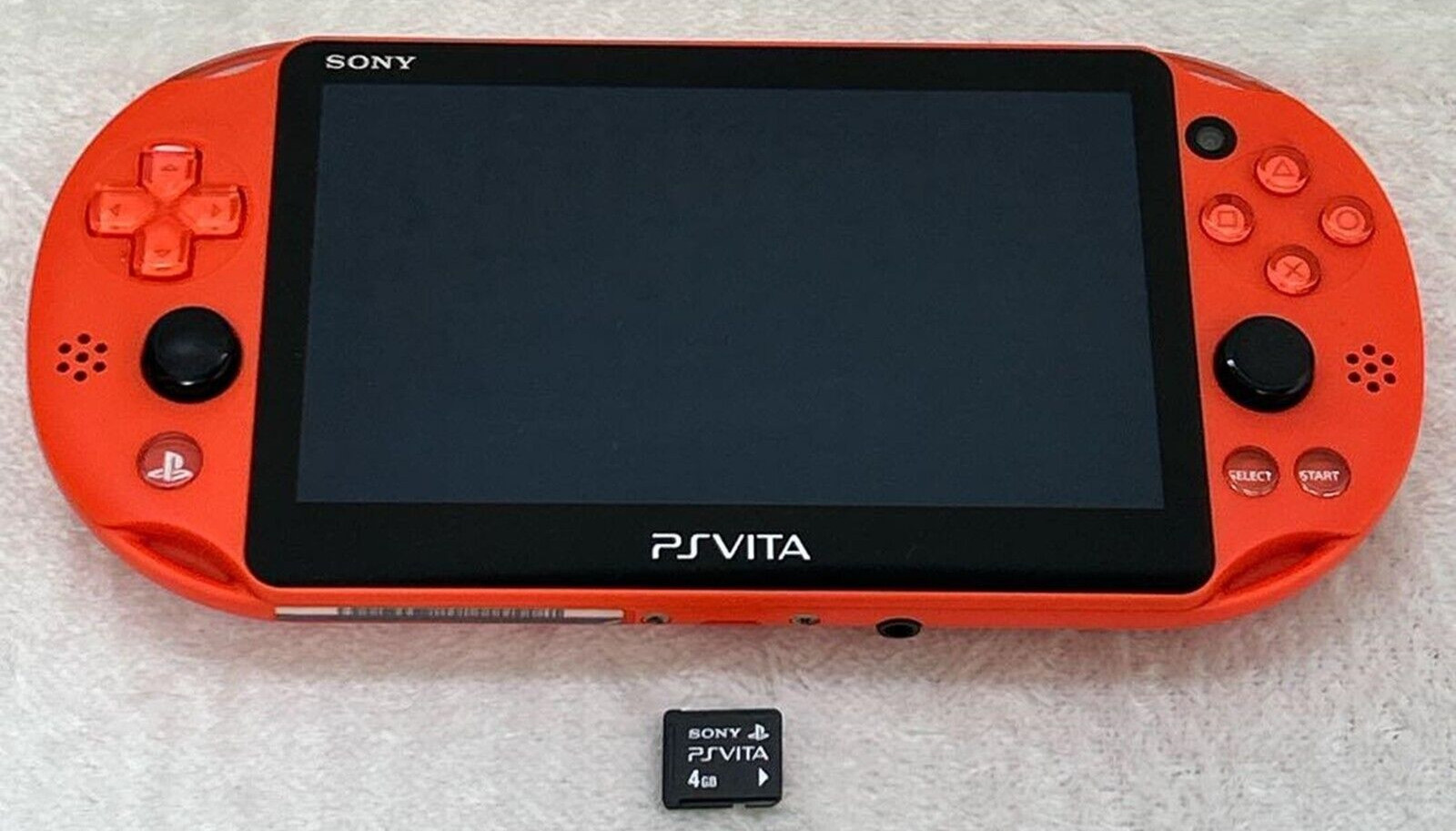 PCH-2000 ZA24 Neon Orange SONY PlayStation Vita Wi-Fi Console only PS Vita USED