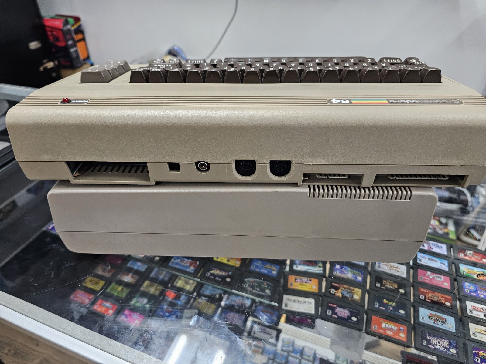 Commodore 64 Console Keyboard & 1541 Disk Drive