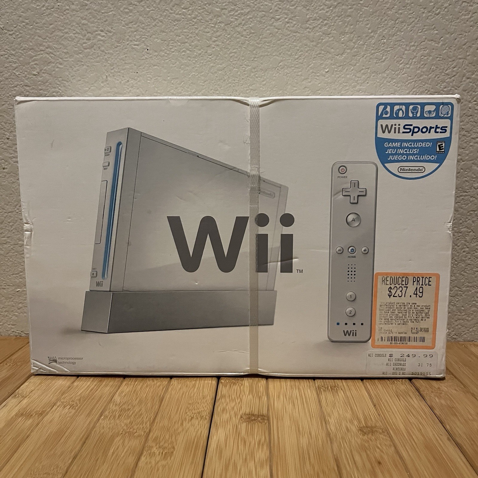 Nintendo RVL-101 Wii Console – White Near Complete *NO WiiSPORTS OR TRAY*