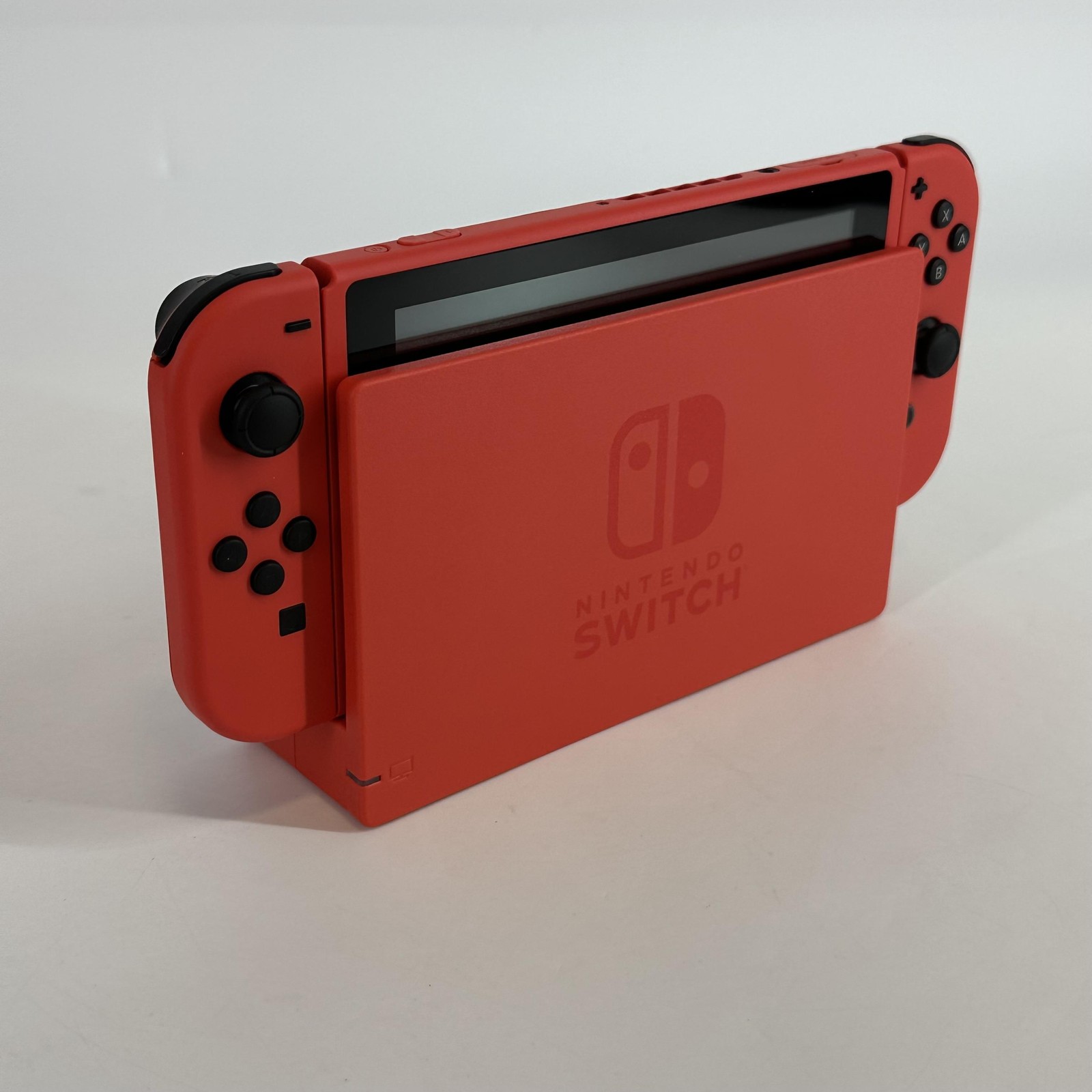 Nintendo Switch Mario Red + Blue Edition Handheld Console Red 32GB – Open Box