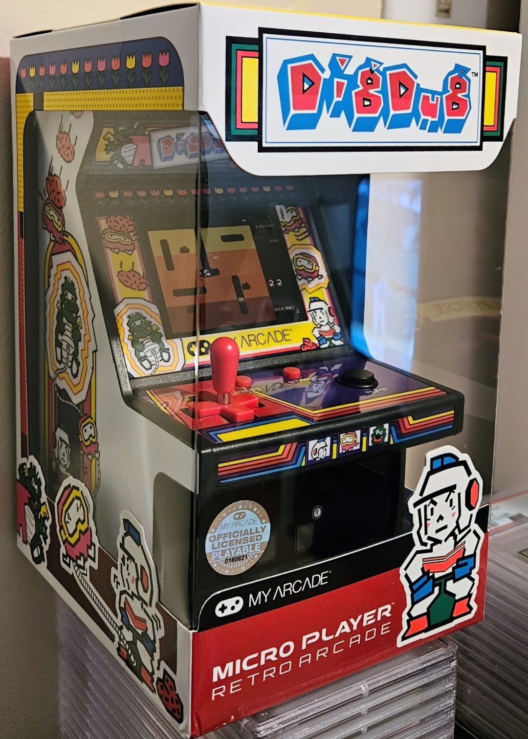 DIGDUG My Arcade DGUNL-3221 Micro Player Retro Arcade Dig Dug