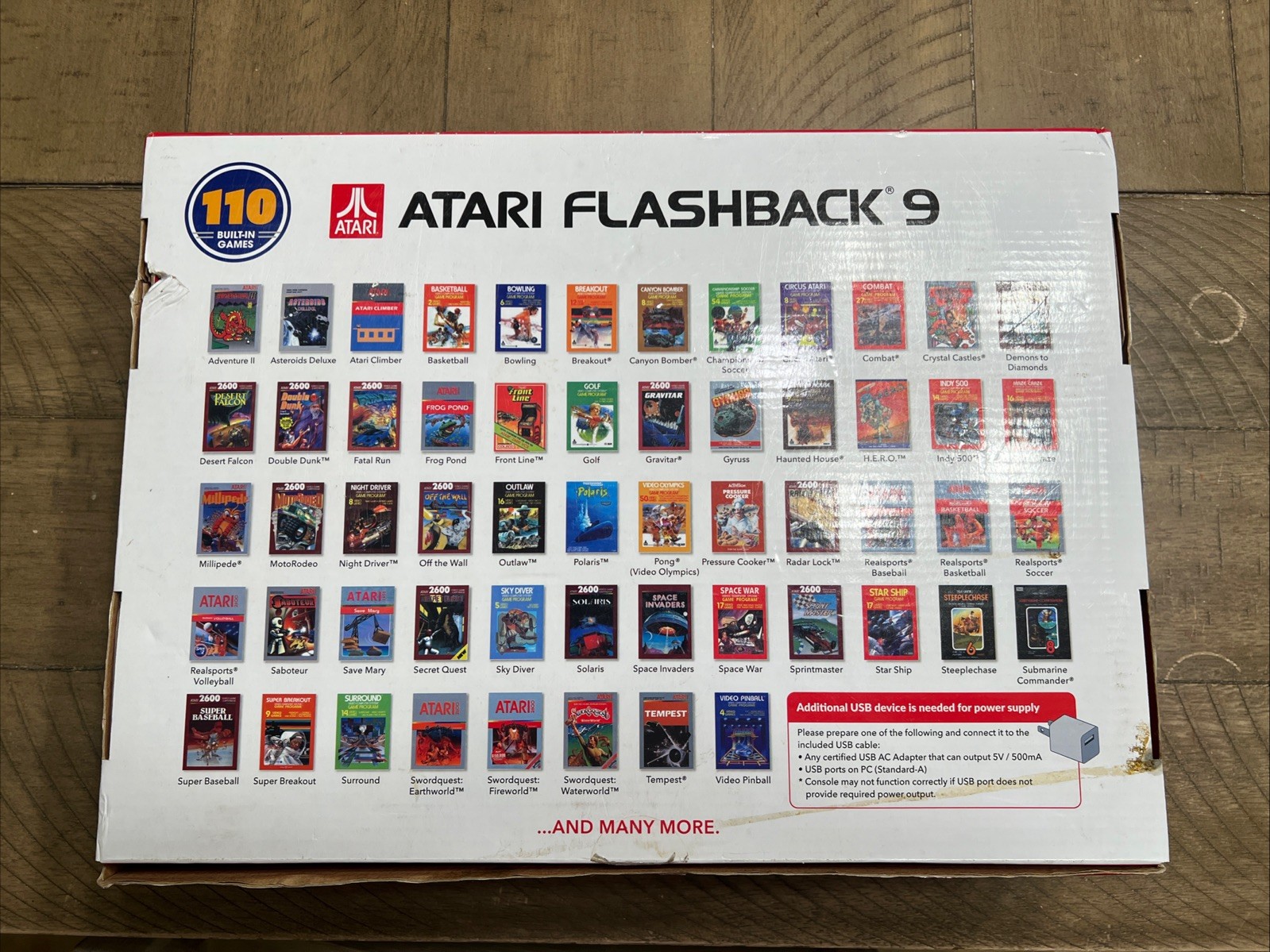 Atari Flashback 9 Over 110 Games In One!!!