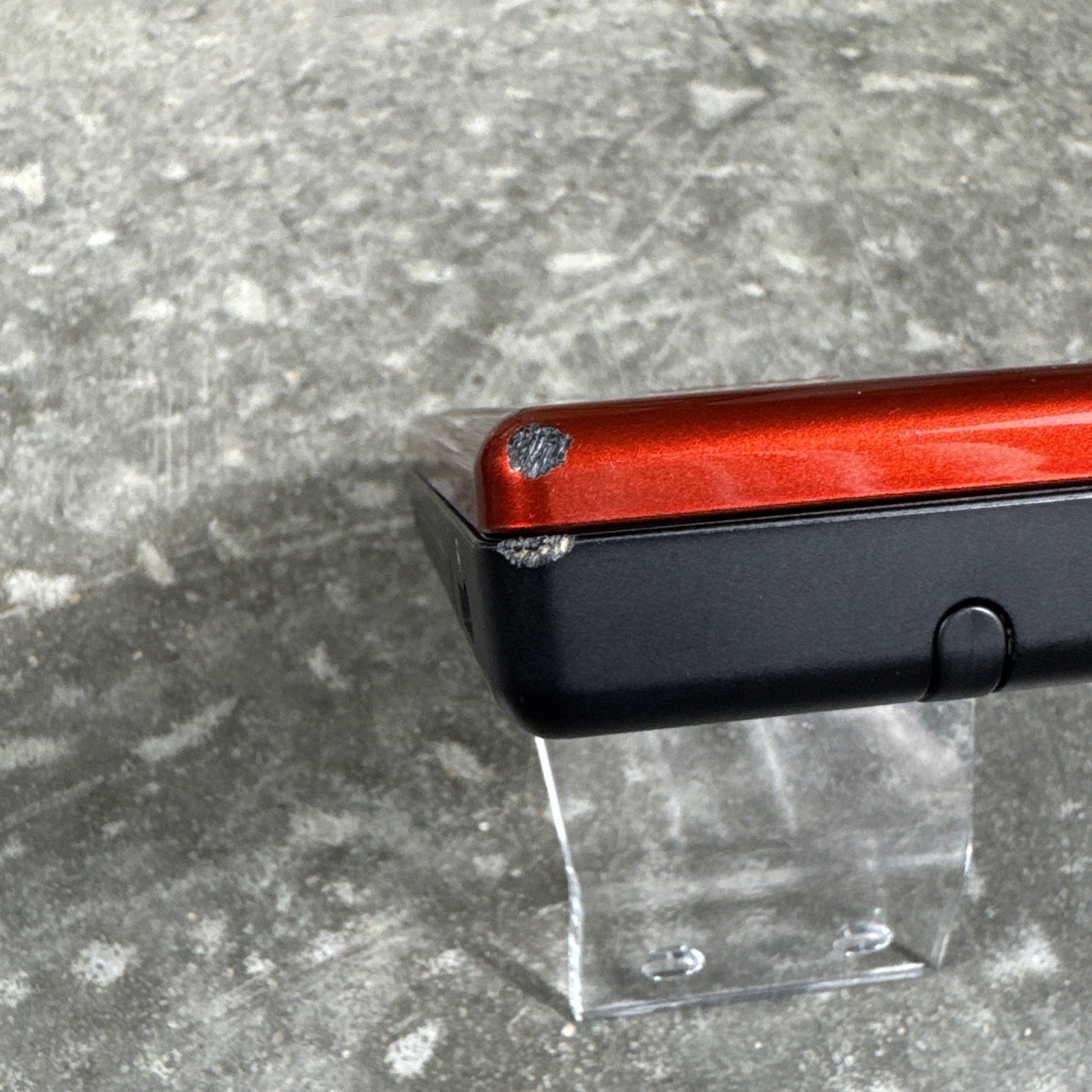 Nintendo DS Lite Handheld Console (USG-001) Red w/ OEM Charger Stylus & Case