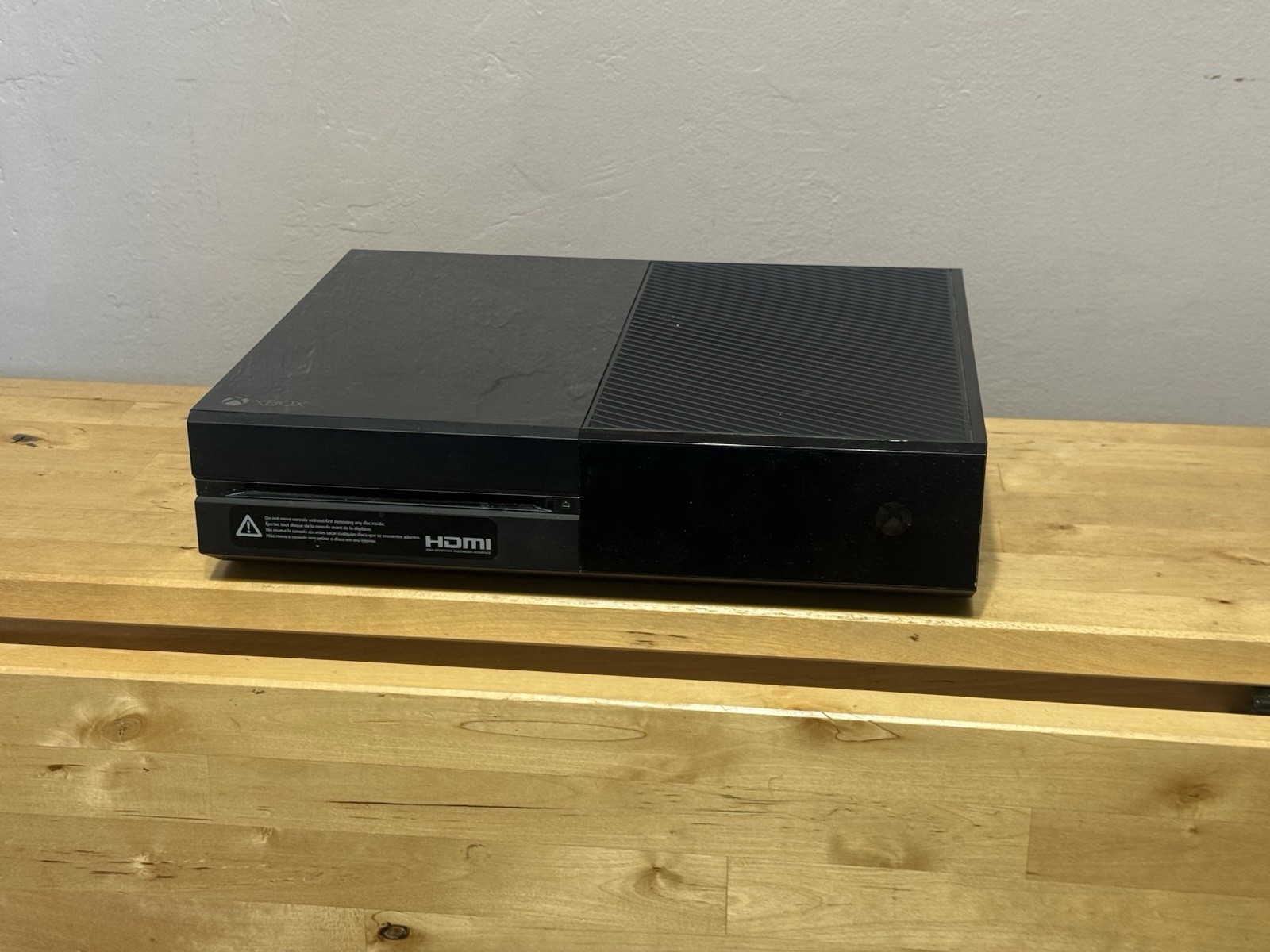 Microsoft Xbox One Console – Model 1540 – Black – Fair Condition