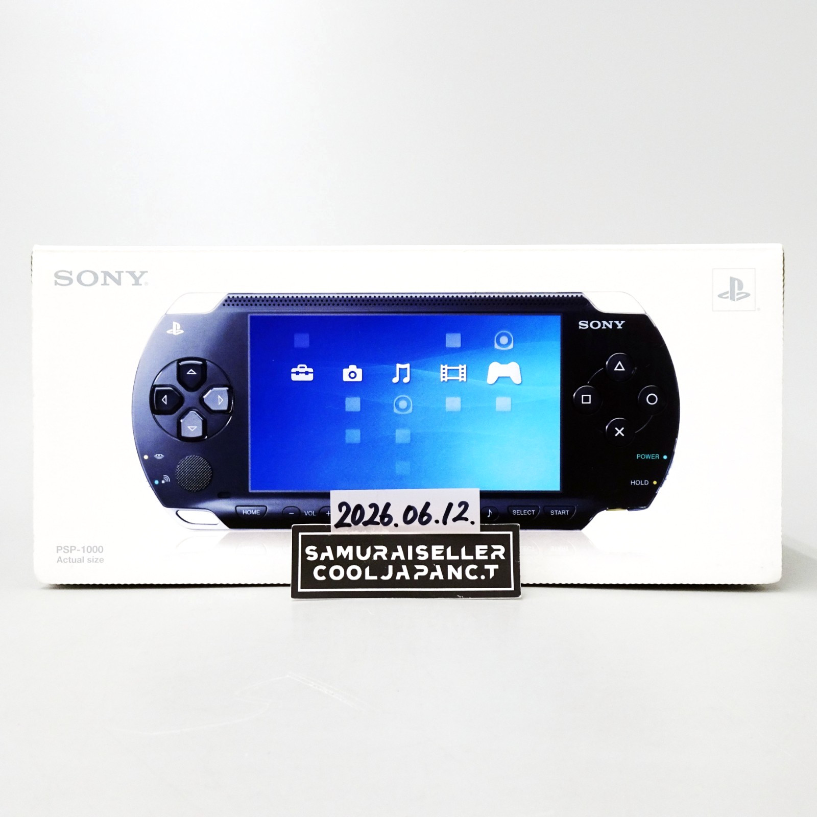 SONY PSP Playstation Portable Console Black PSP-1000 Japan NEW
