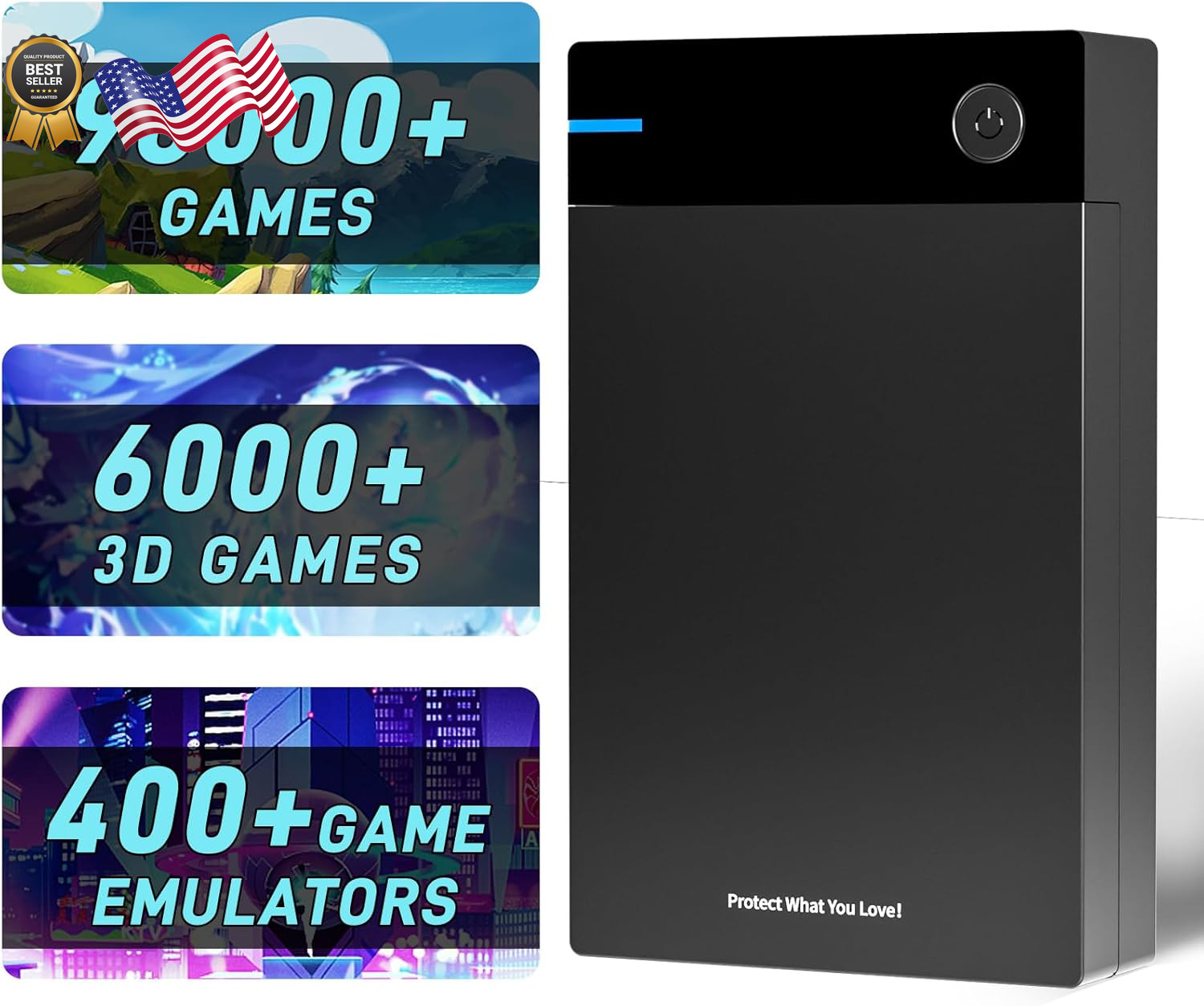 12tb Retro Game Hard Drive with 96000+ Games Retro Game Consoles