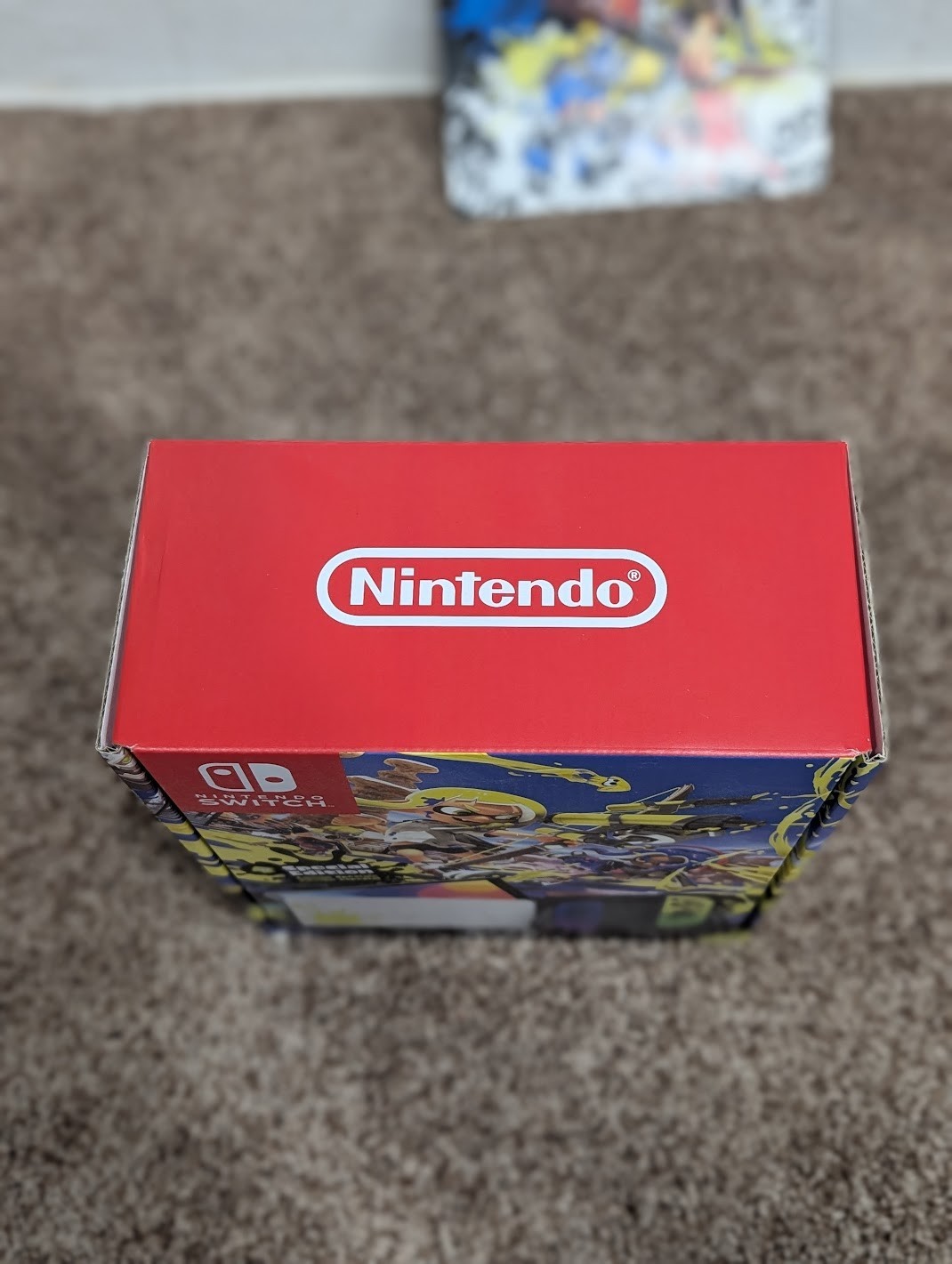 Nintendo Switch (OLED Model) US NTSC Splatoon 3 Edition Console NEW w/ Bonus Ad