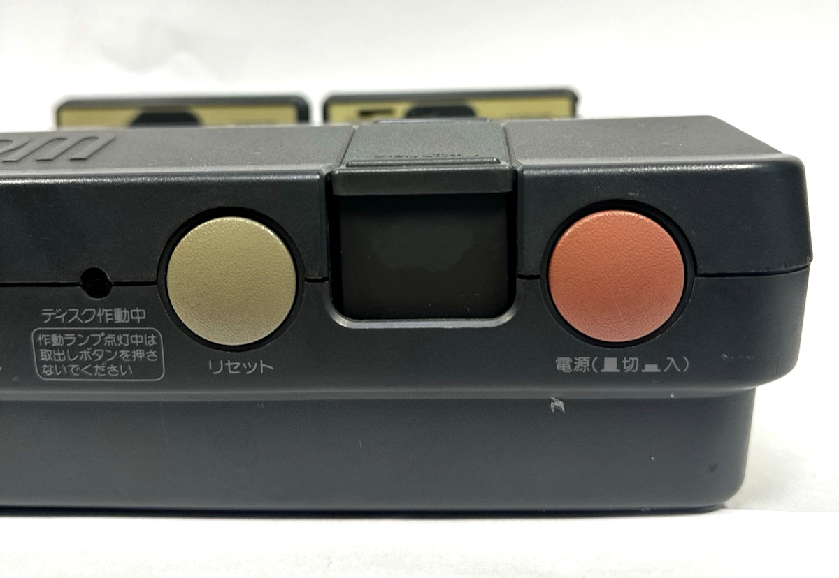 Sharp Twin Famicom console Set Black AN-500B New Belt Confirmed Operation