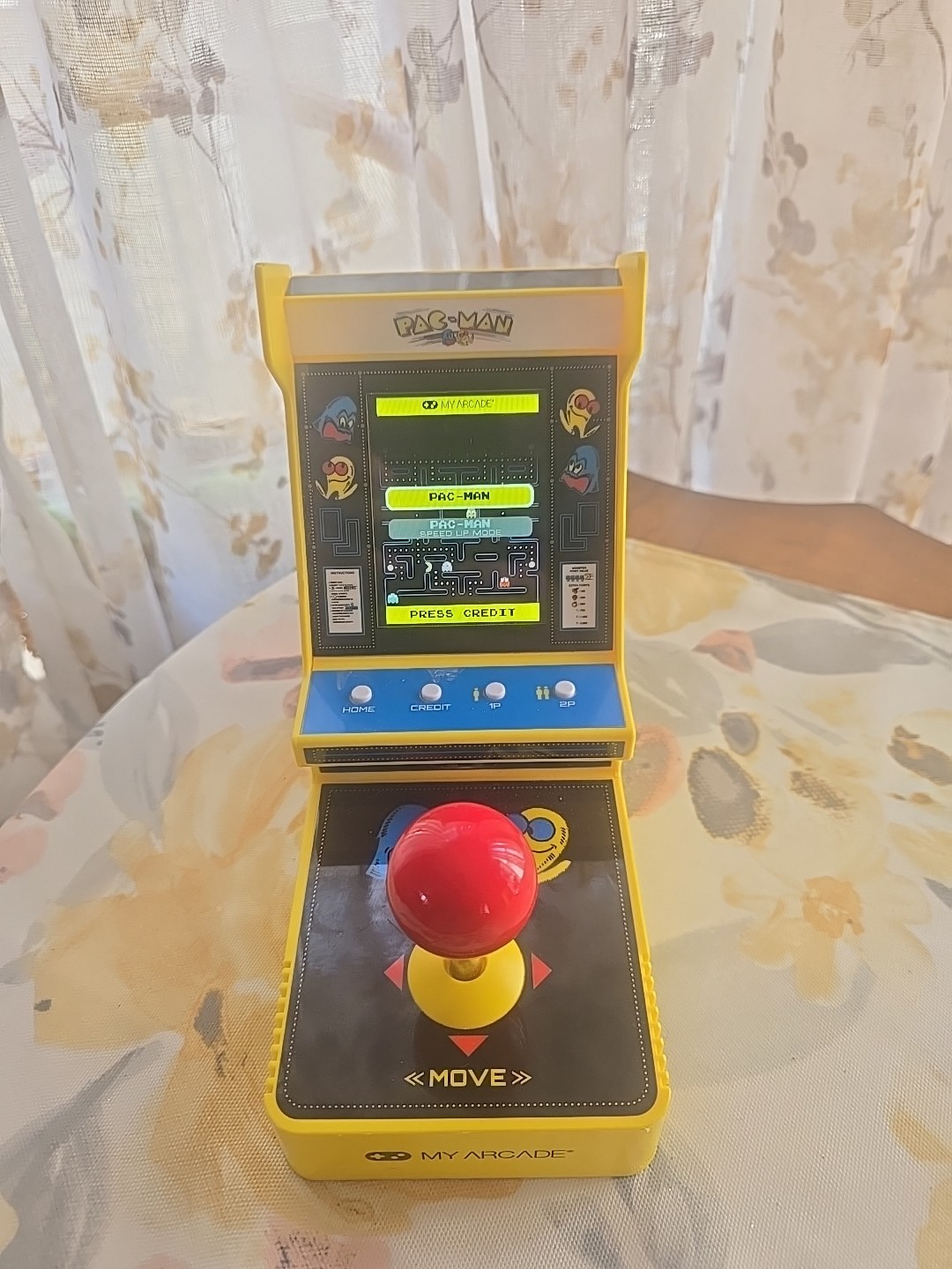 My Arcade Pac-Man Joystick Player Officially Licensed Portable Retro Video Game