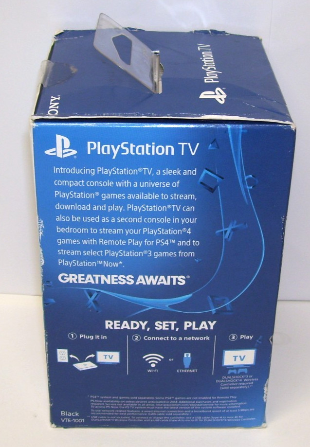 Sony PlayStation TV 1GB Console VTE-1001 – Black – NEW IN OPEN BOX!!!